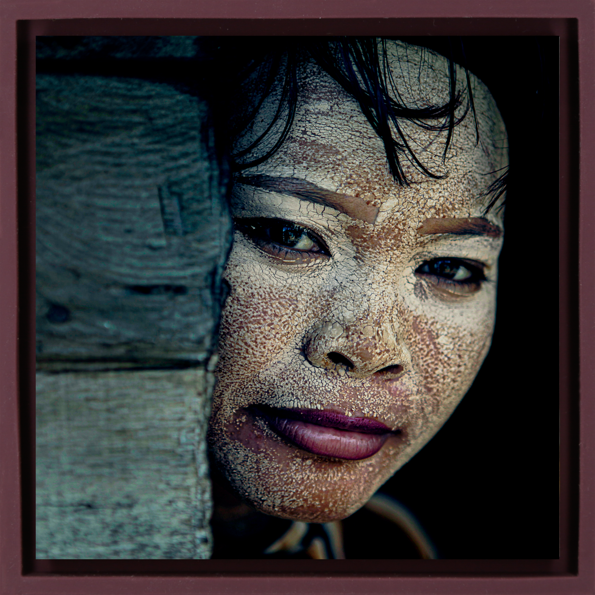 The Face - Paarse Wrapp