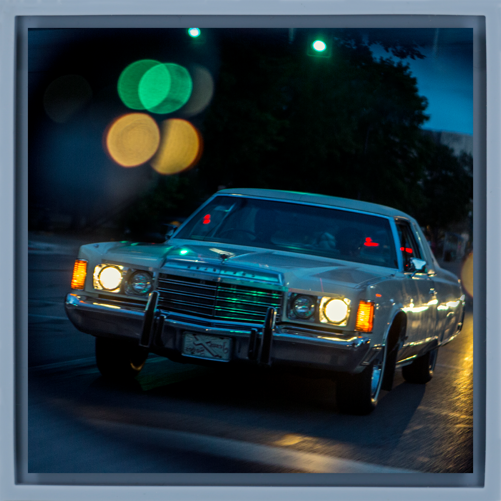 Cadillac - Lichtblauwe Wrapp