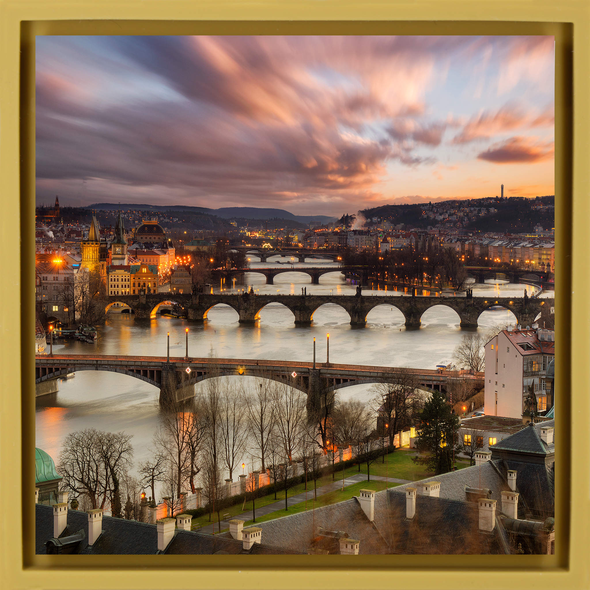 Vltava River- Ochre Wrapp