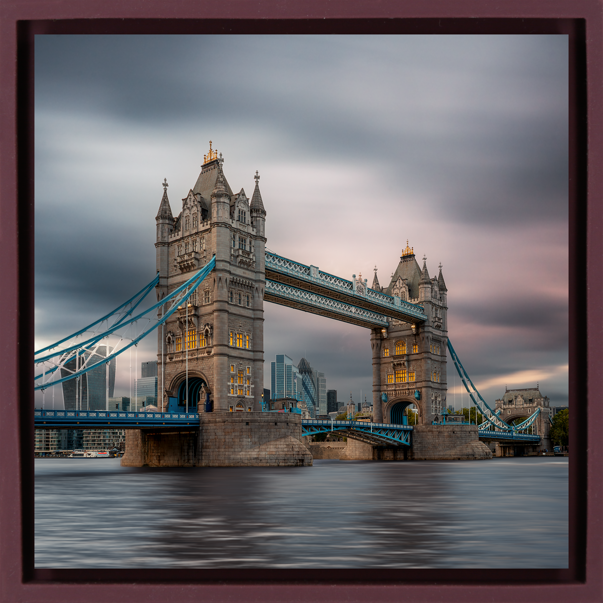 Tower Bridge- Purple Wrapp