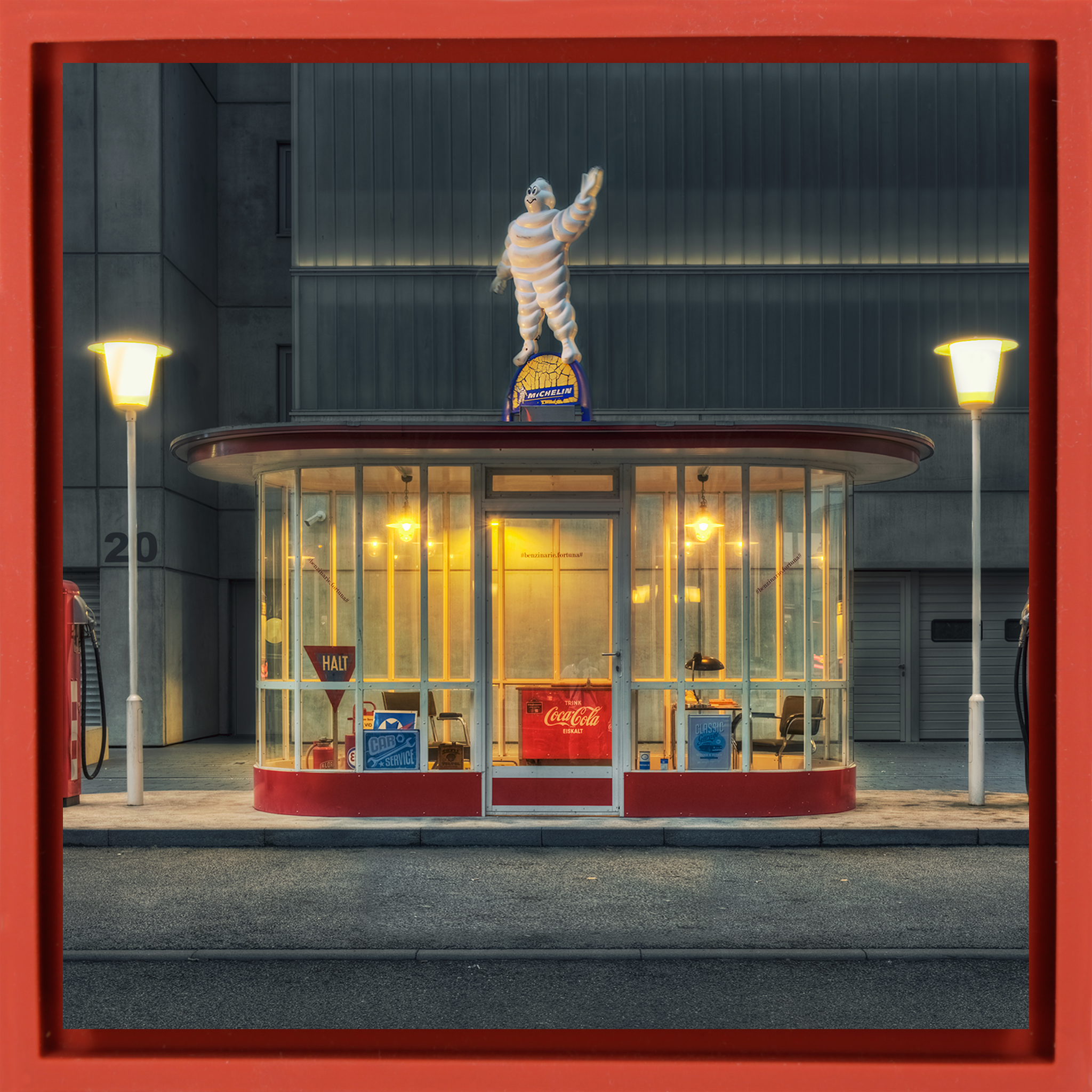 Alte Tankstelle - Rode Wrapp