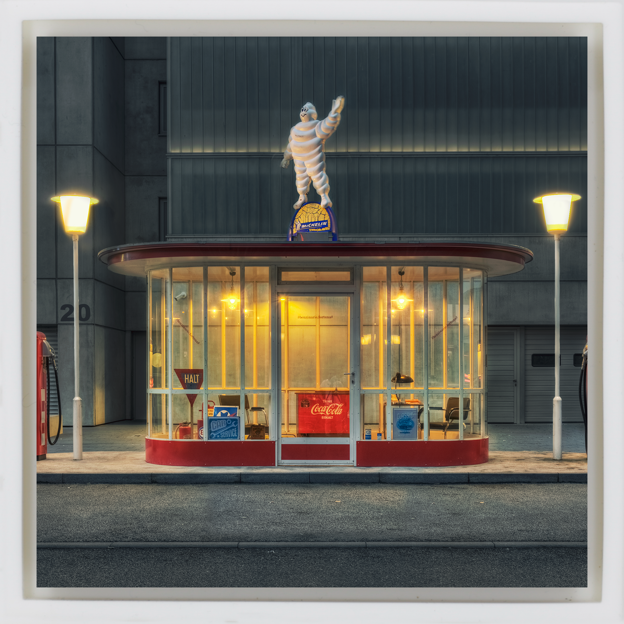 Alte Tankstelle - Witte Wrapp