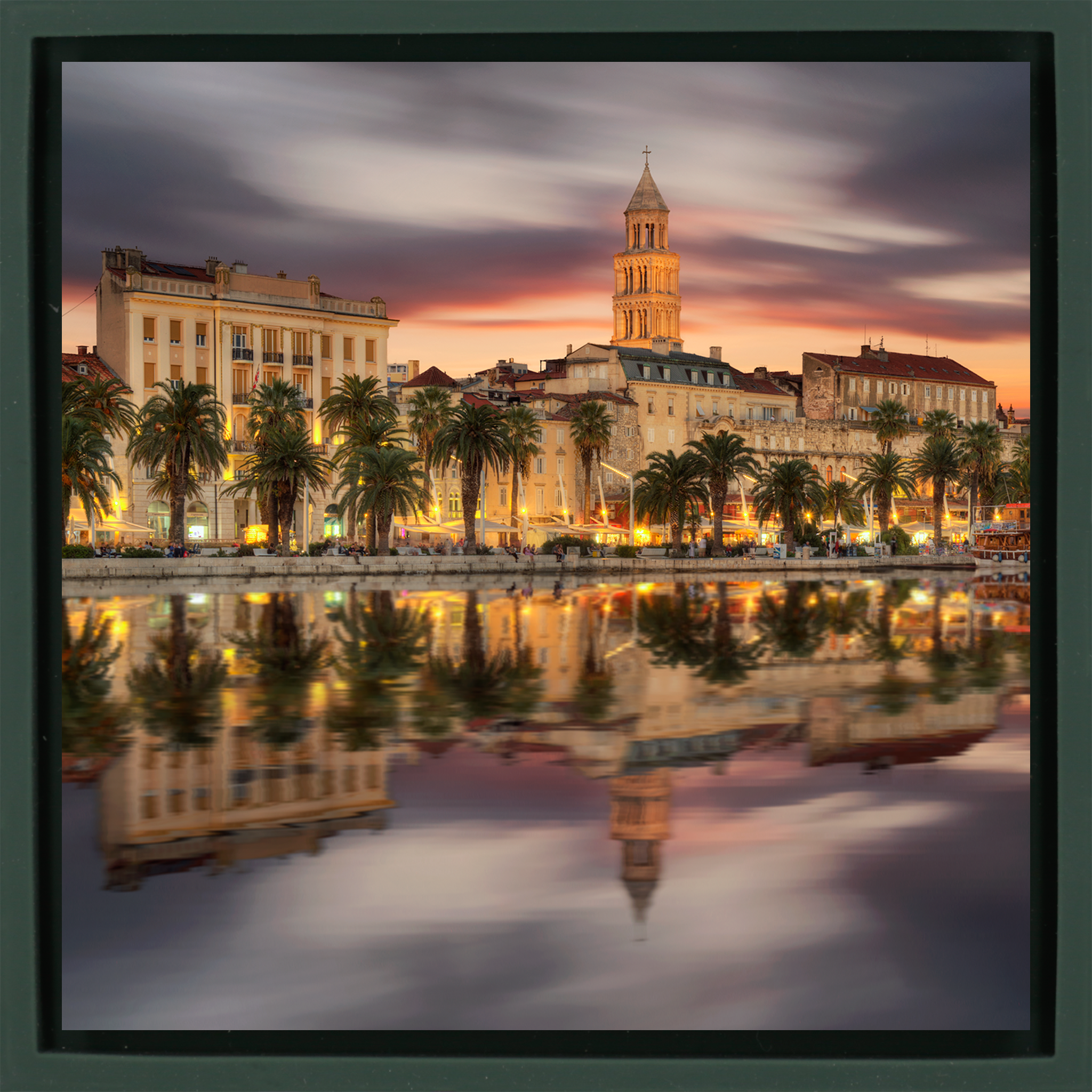 Split- Dark Green Wrapp