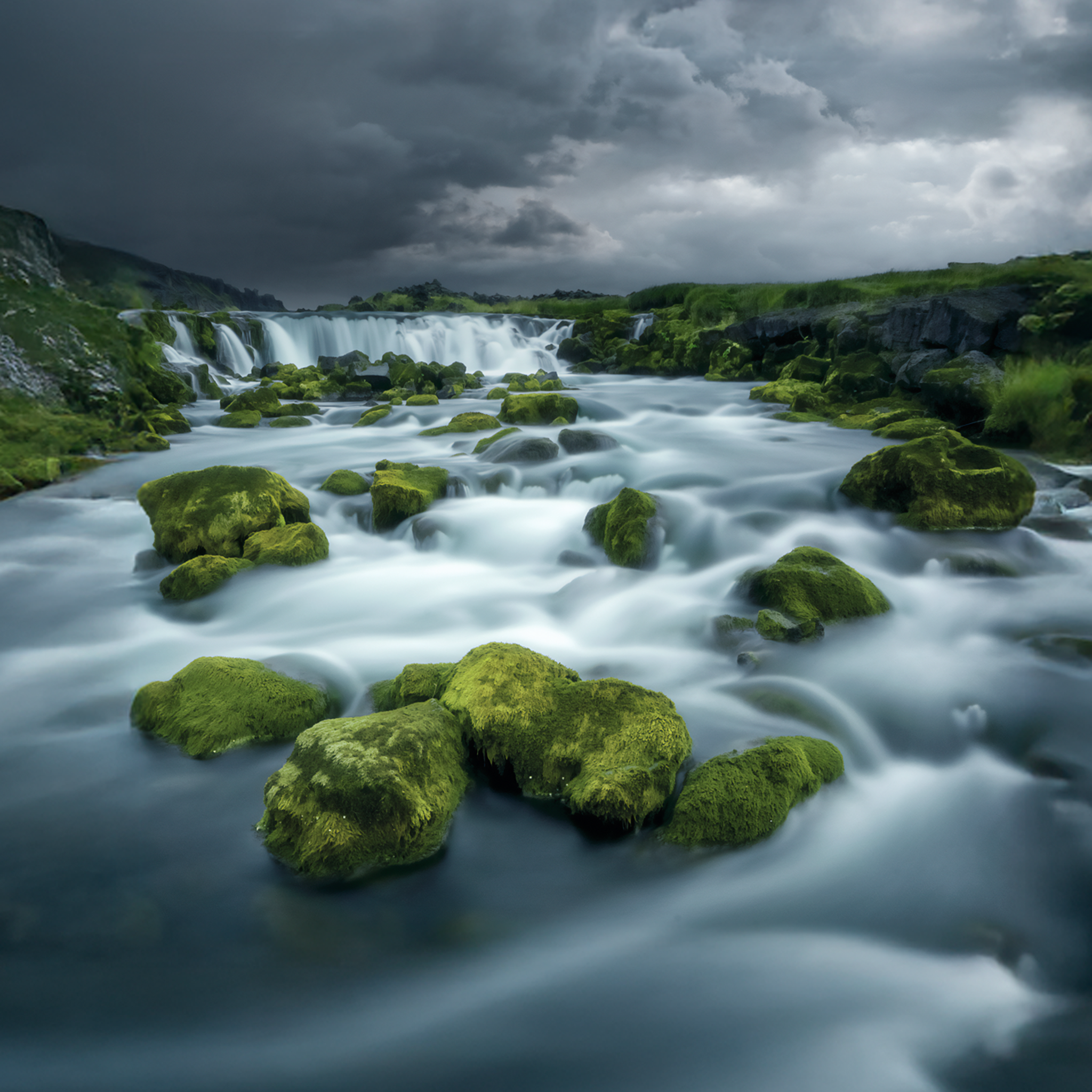 Road Side Foss- Collection: Iceland