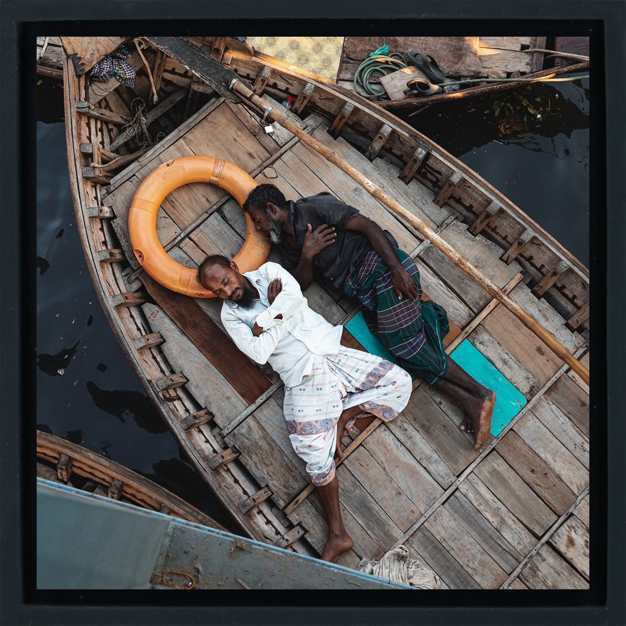 Afternoon Nap- Black Wrapp