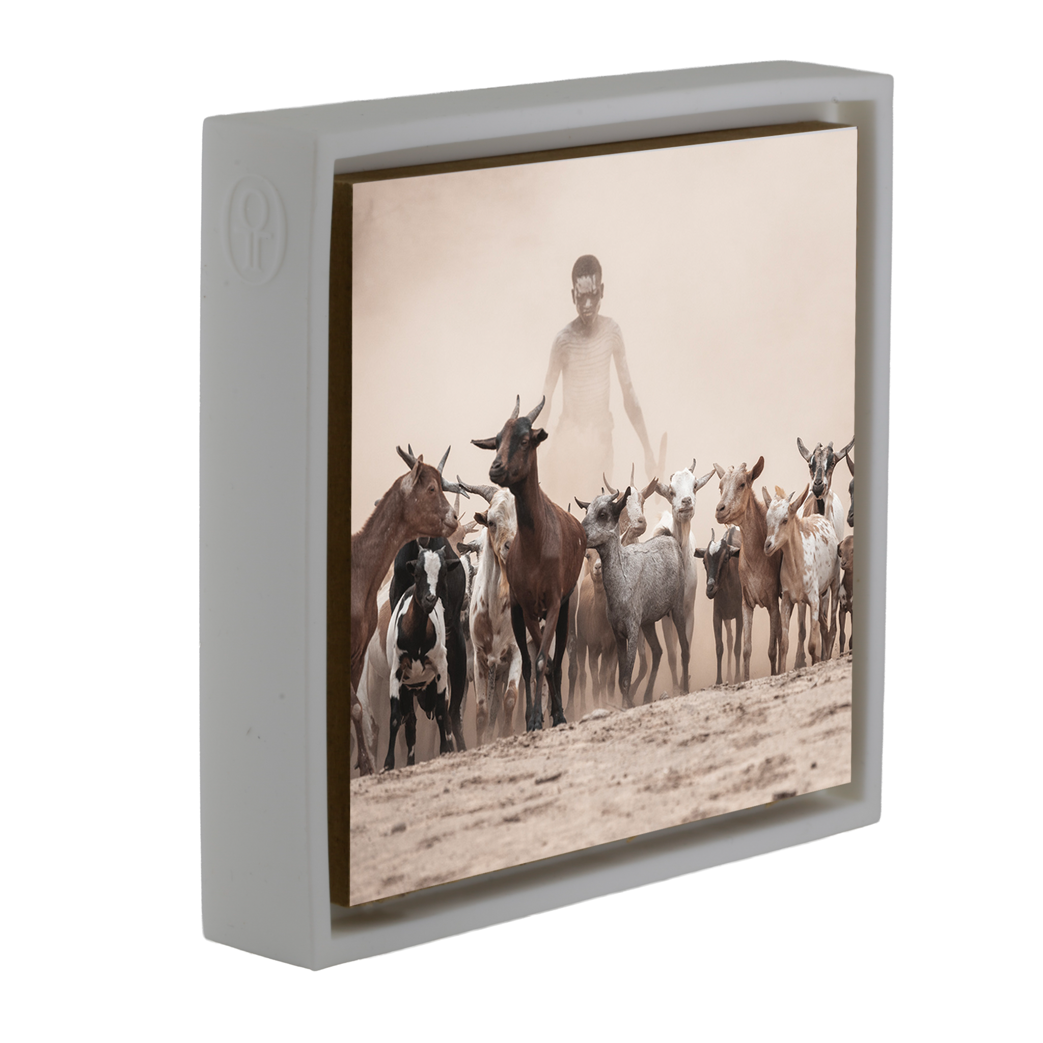 Berger dans la poussière - Enveloppe blanche