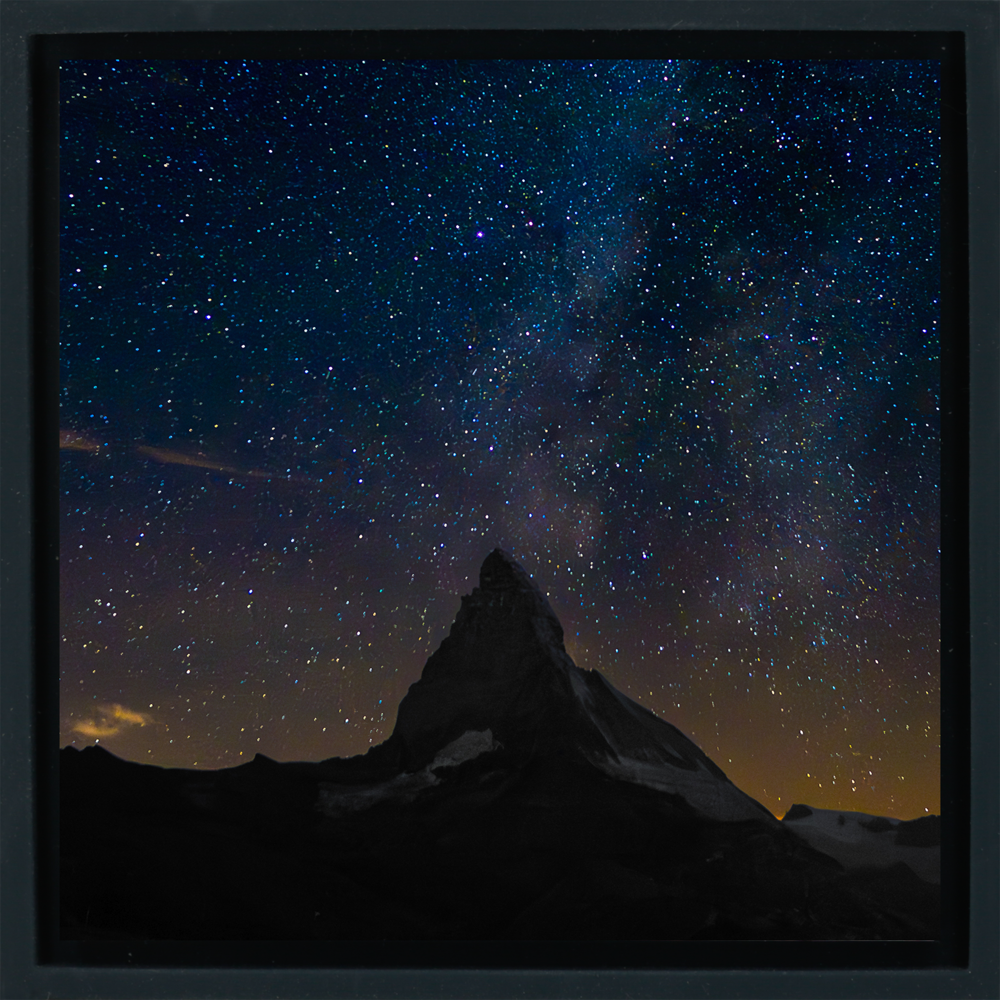 Milky Way over the Matterhorn - Zwarte Wrapp
