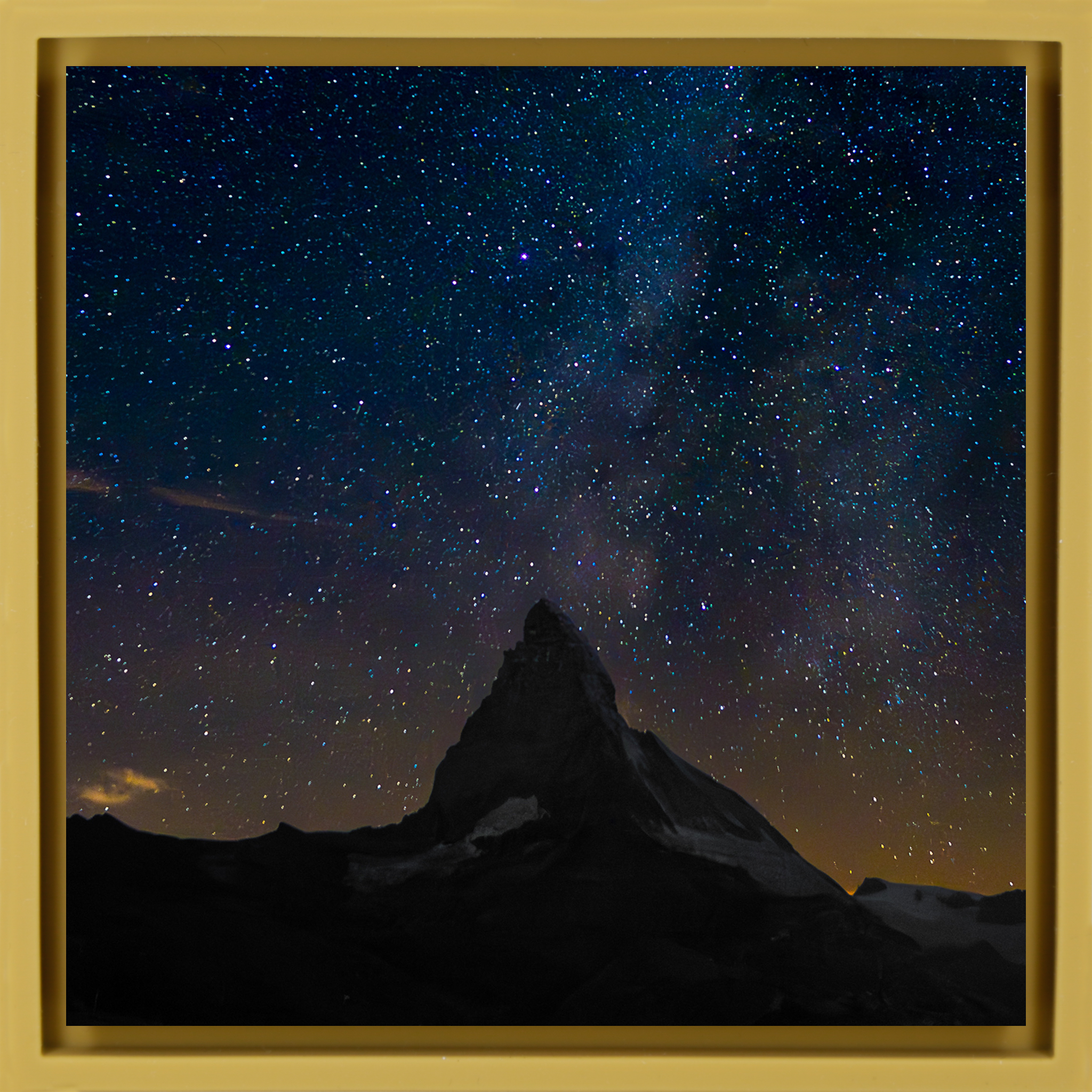 Milky Way over the Matterhorn - Okergele Wrapp