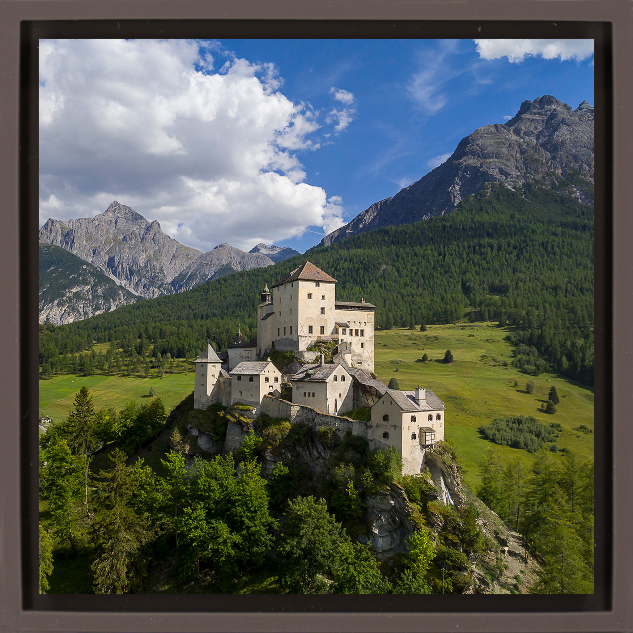 Schloss Tarasp- Brown Wrapp