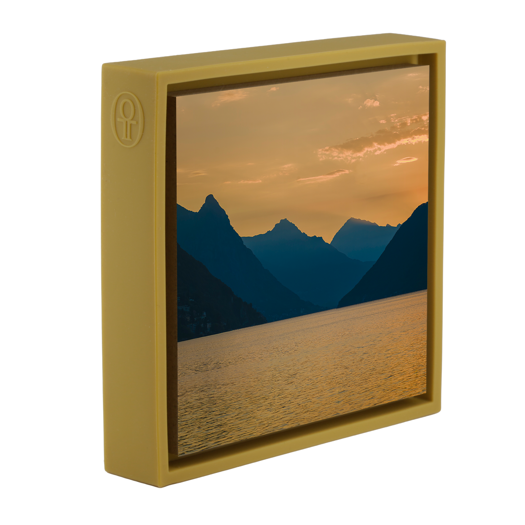Sunrise on Lake Lugano- Ochre Wrapp