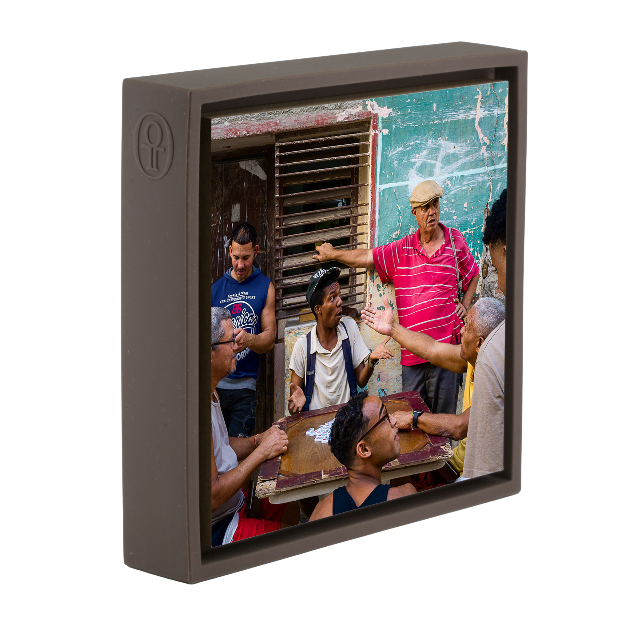 Jeu de dominos - Emballage brun