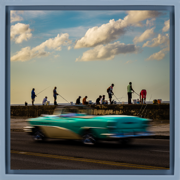 On The Malecon - Light Blue Wrapp