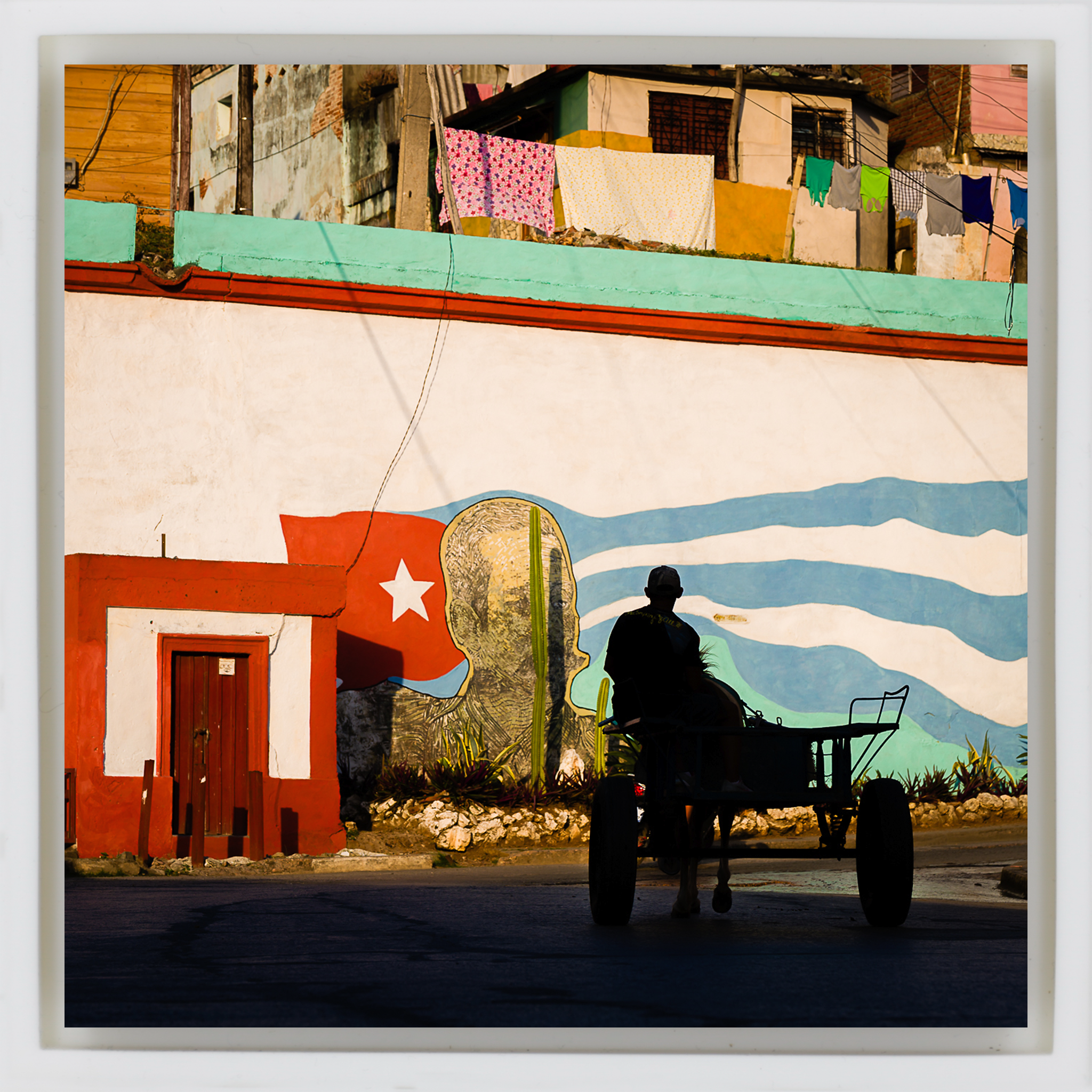 Mural in Baracoa - Witte Wrapp