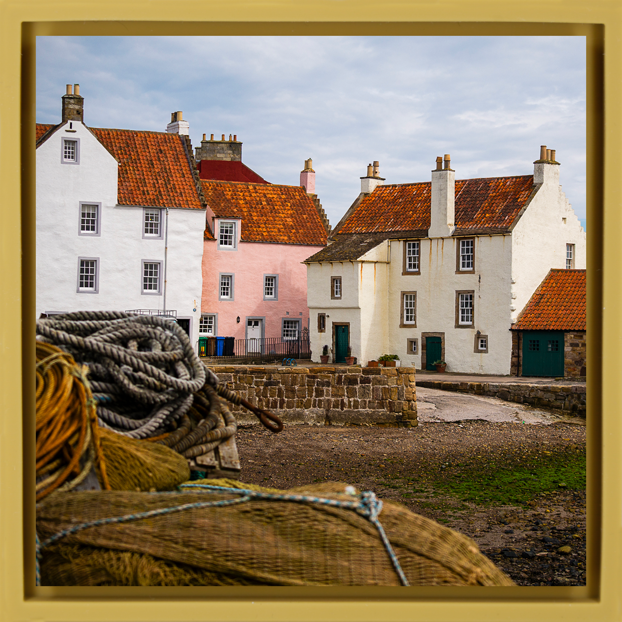 Scotisch Pastel Shores- Ochre Wrapp