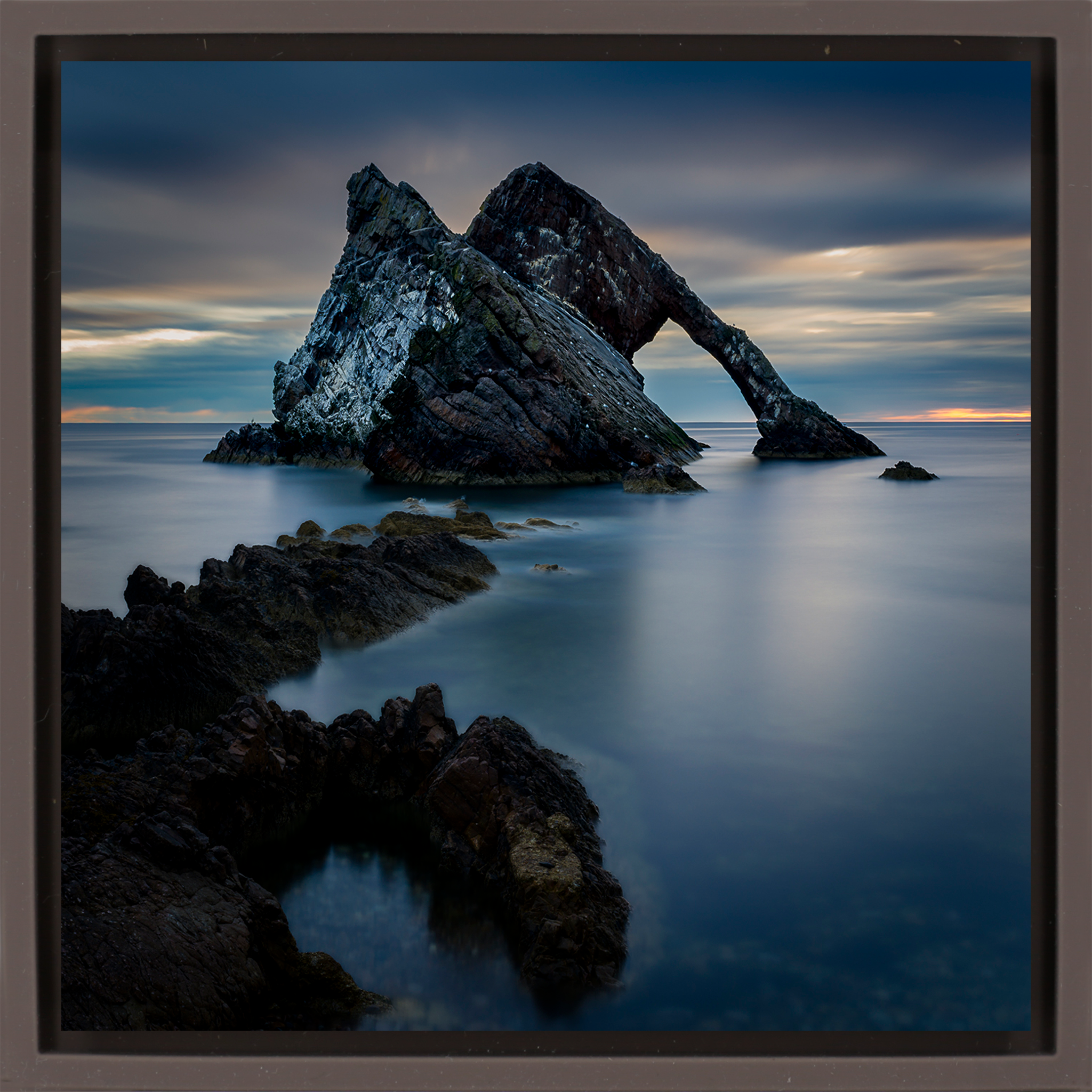Bow Fiddle Rock Port Knockie - Bruine Wrapp