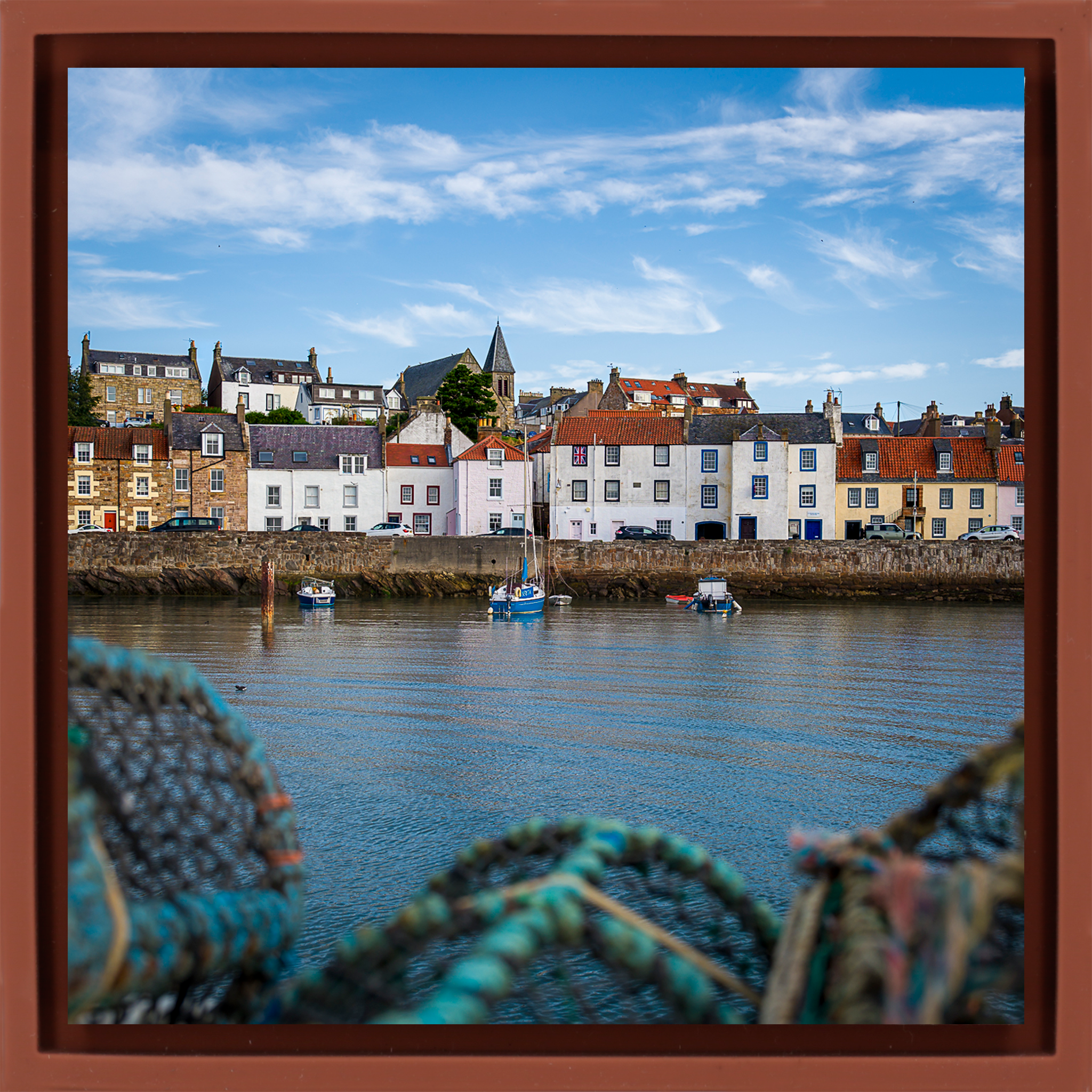 Lobster Traps St Monans Harbour- Terra Wrapp