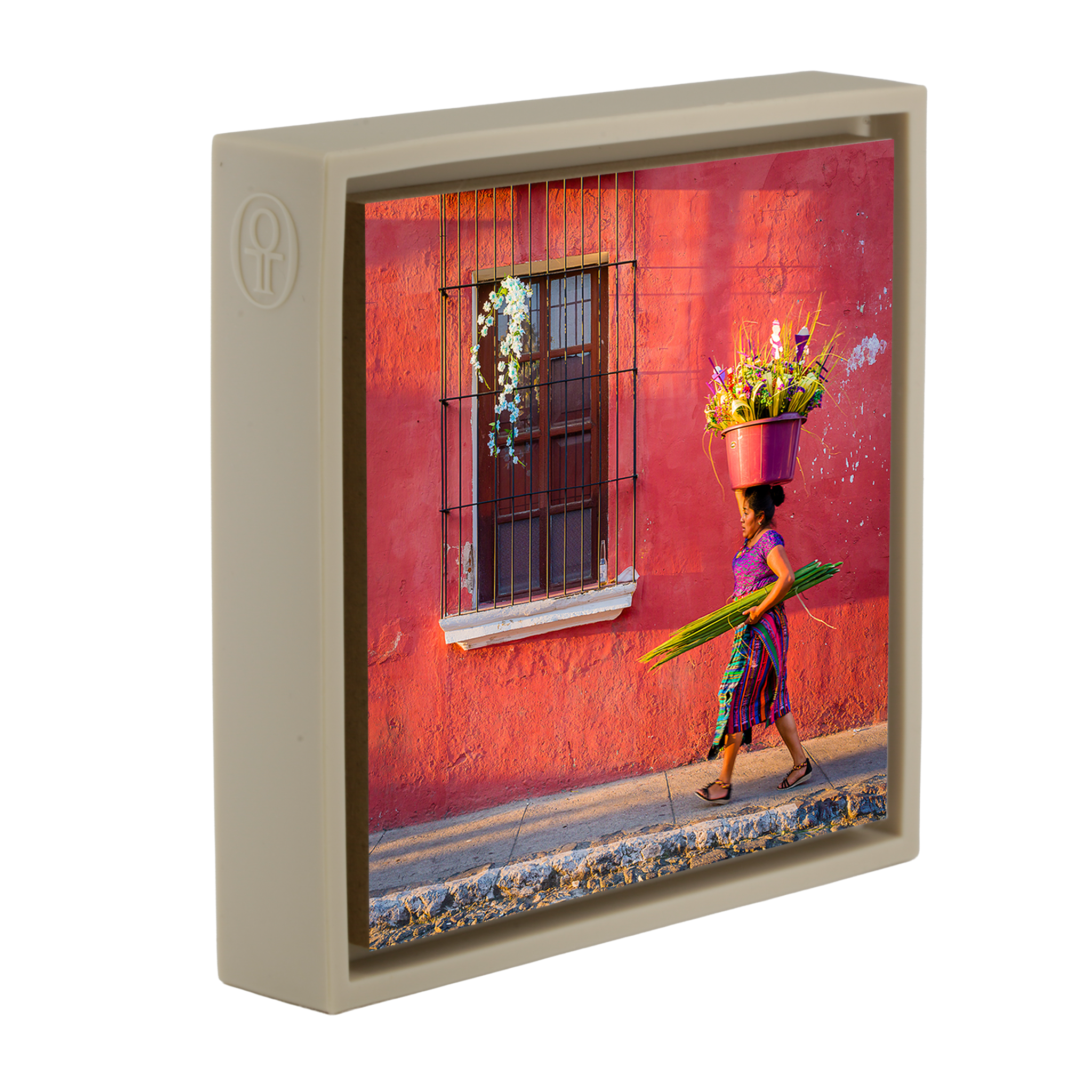 Running to Market - Zandkleurige Wrapp