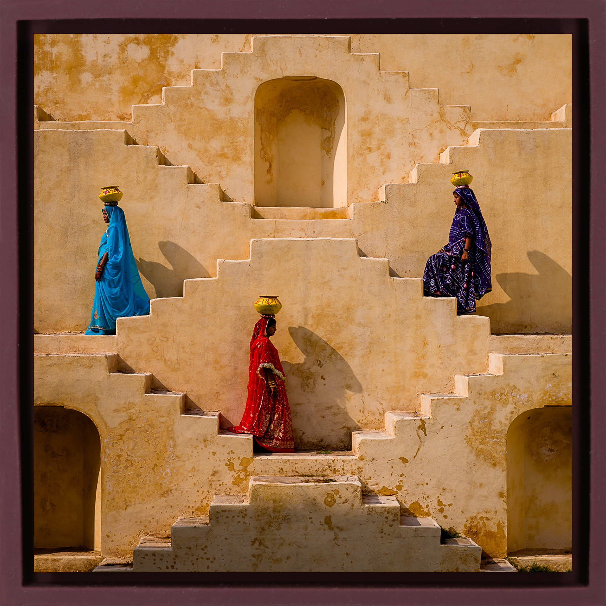 Stepwells - Paarse Wrapp