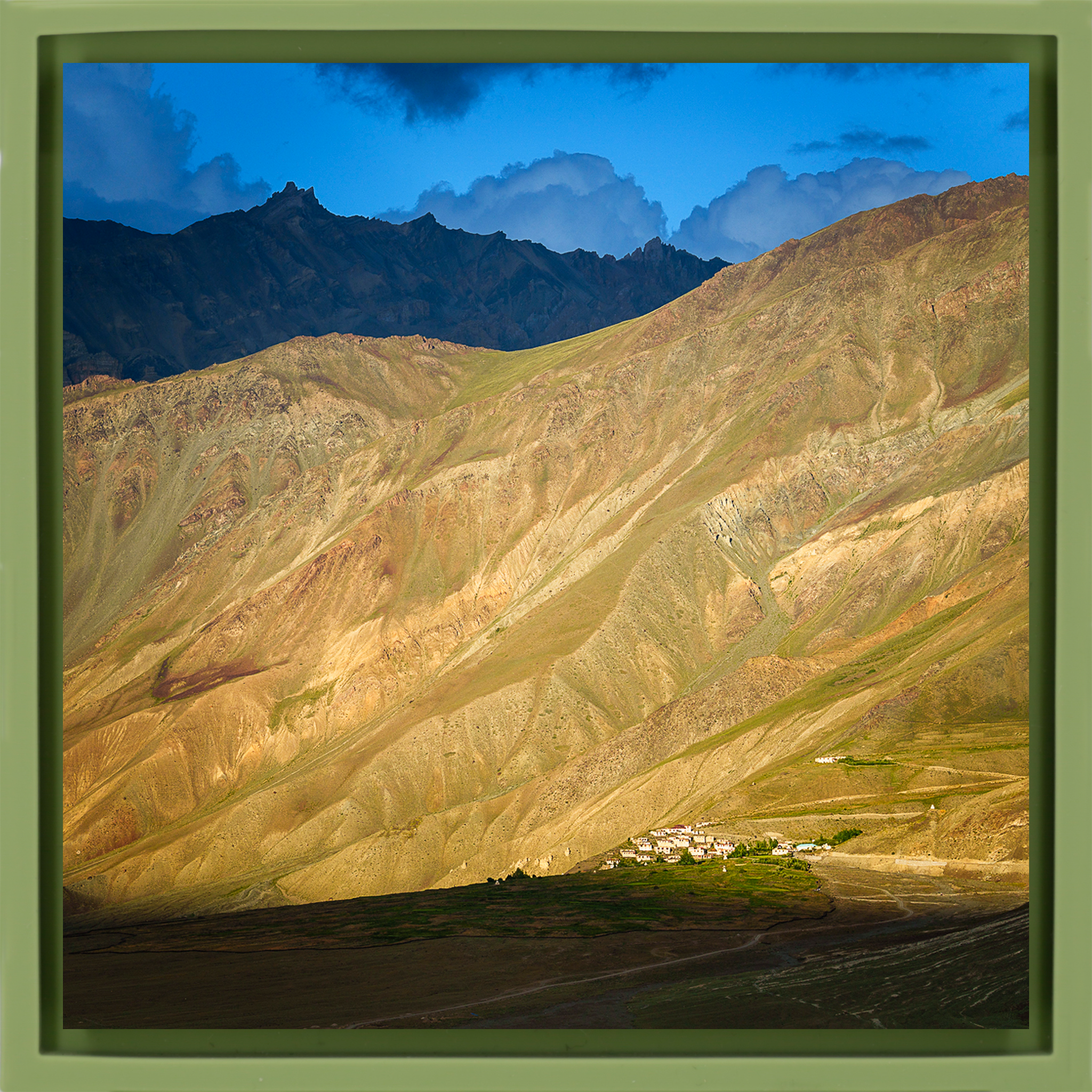 Himalayan Sanctuary - Lichtgroene Wrapp