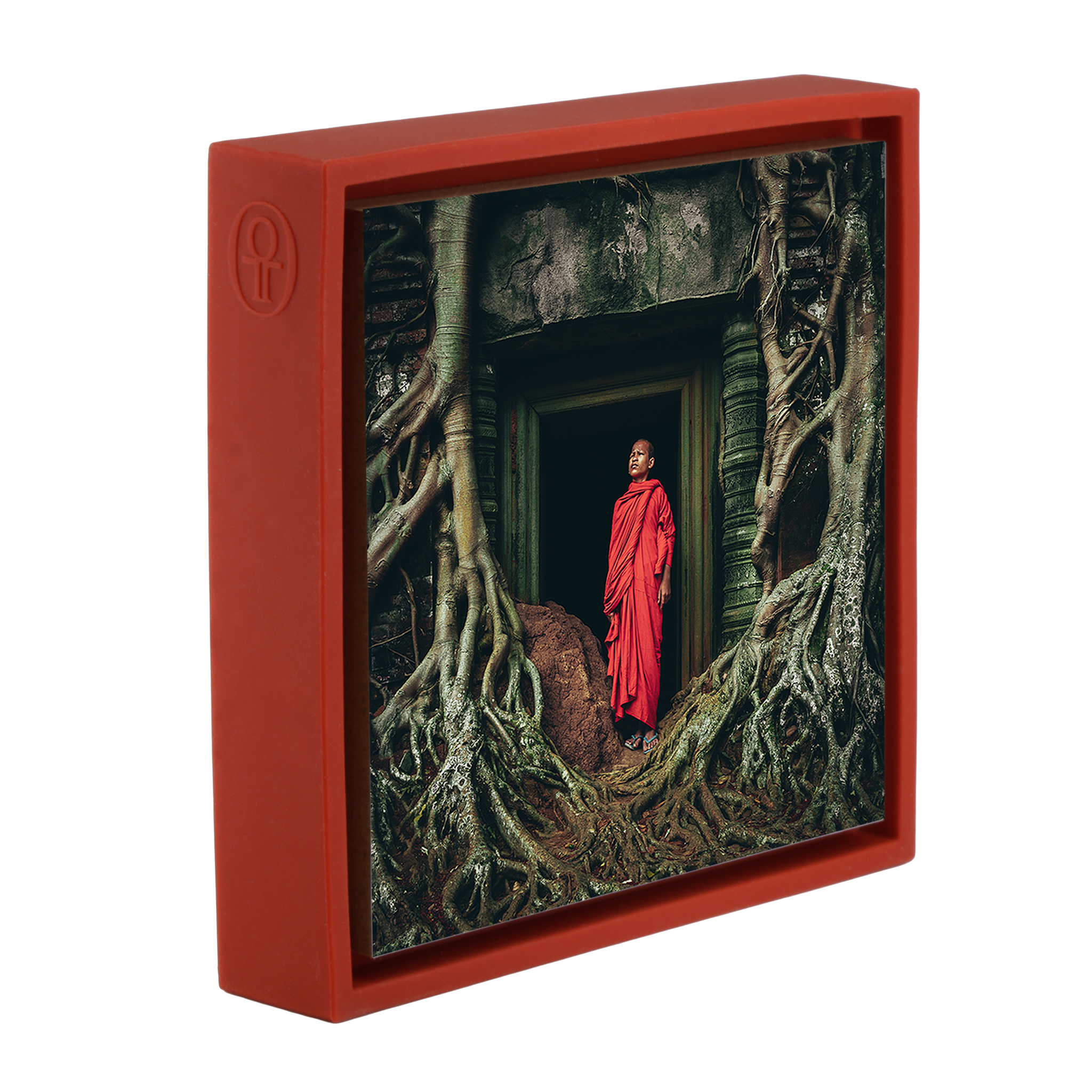 Young Monk In Contemplation - Rode Wrapp