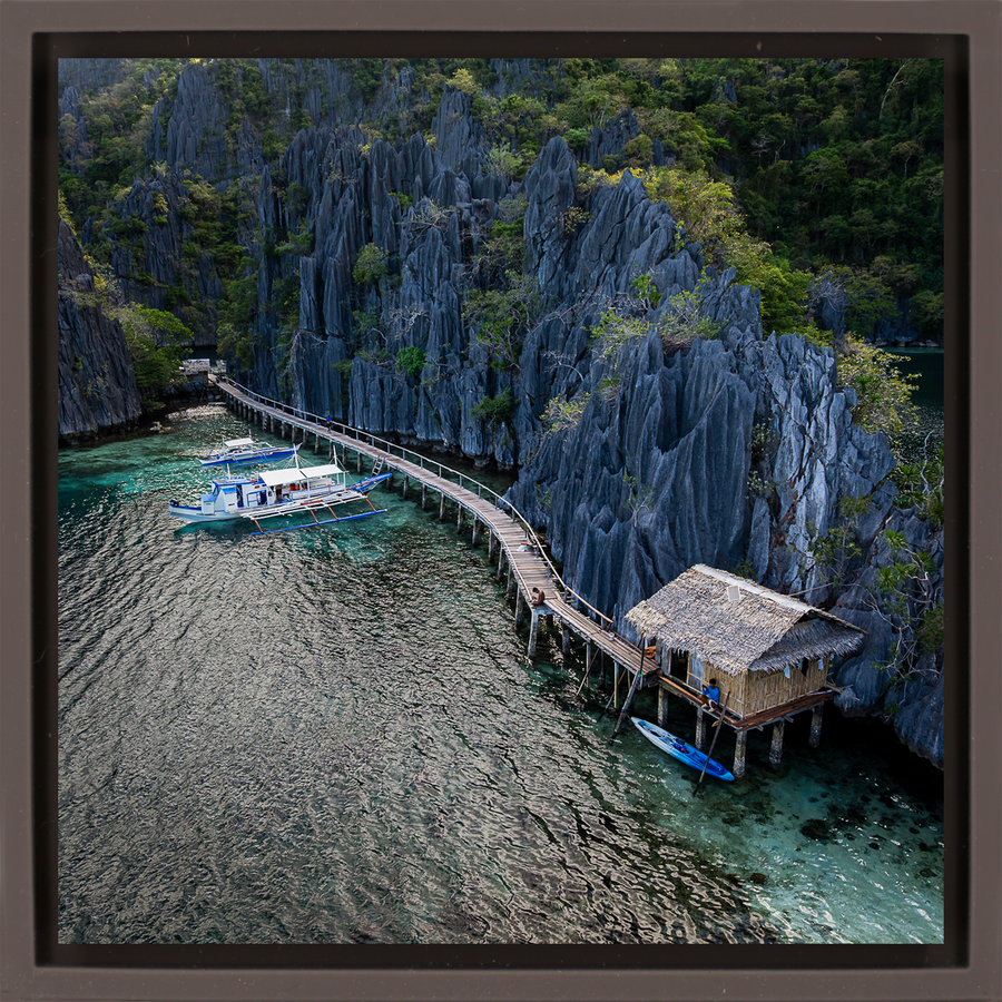 Coron Limestone Labyrinth - Braune Wrapp
