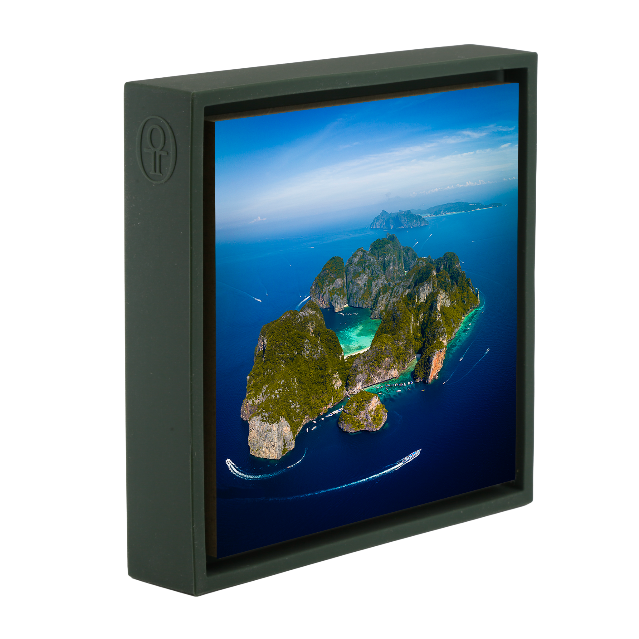 Maya Bay Majesty - Donkergroene Wrapp