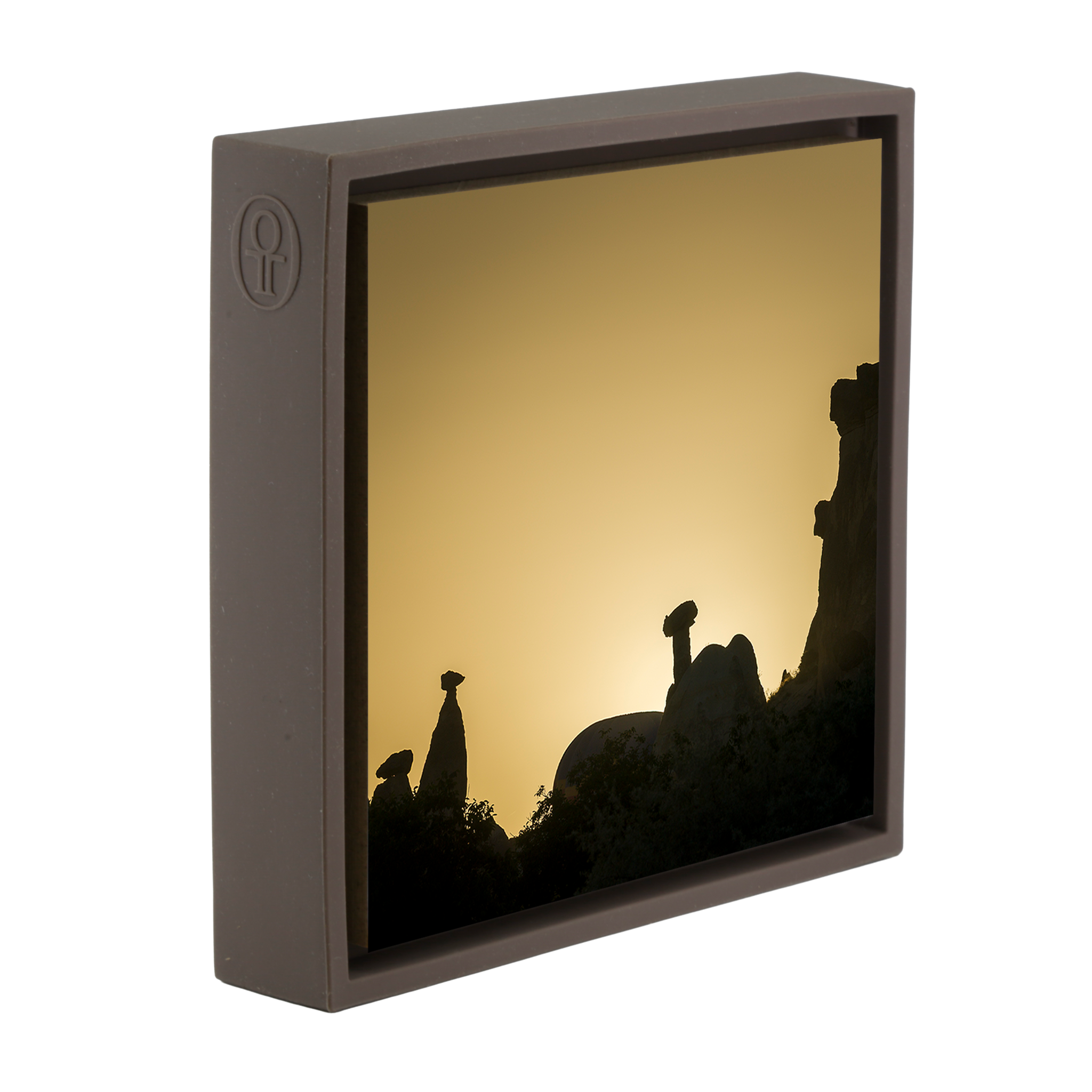 Cappadocian Silhouettes- Brown Wrapp