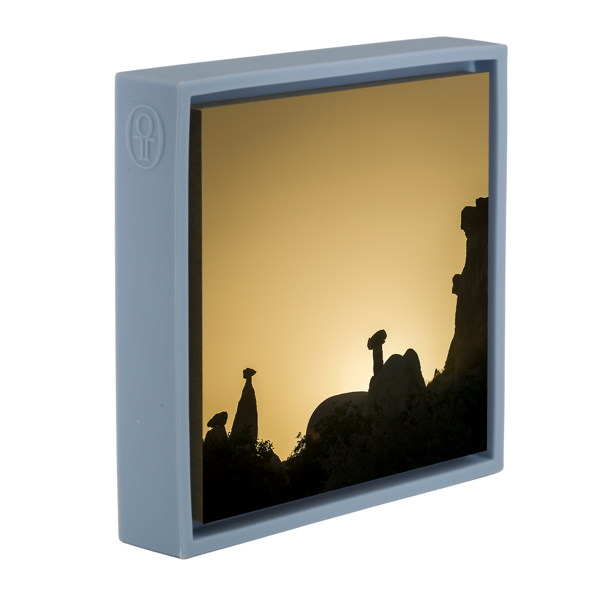 Cappadocian Silhouettes- Light Blue Wrapp
