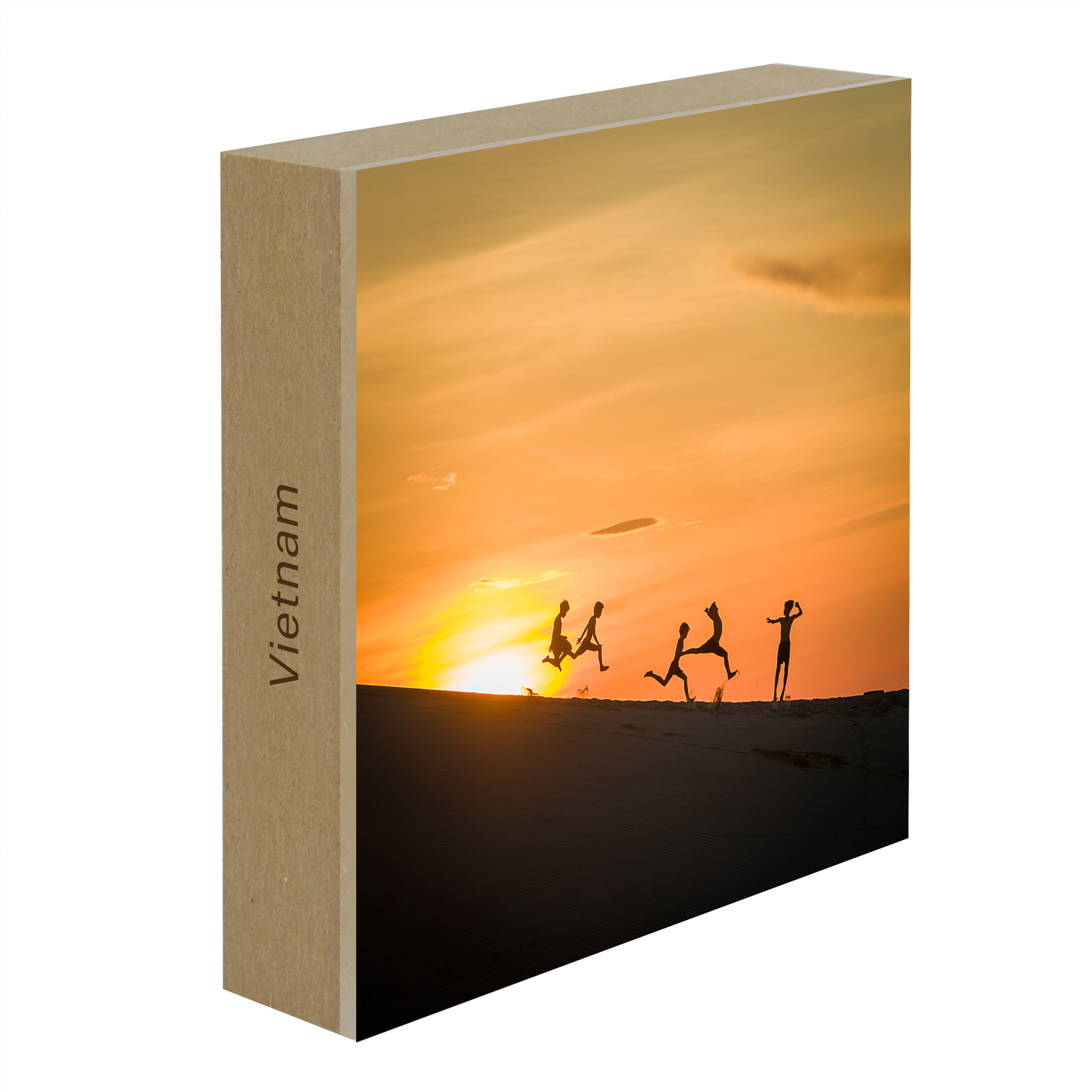 Cham Boys Running - Collection: Vietnam