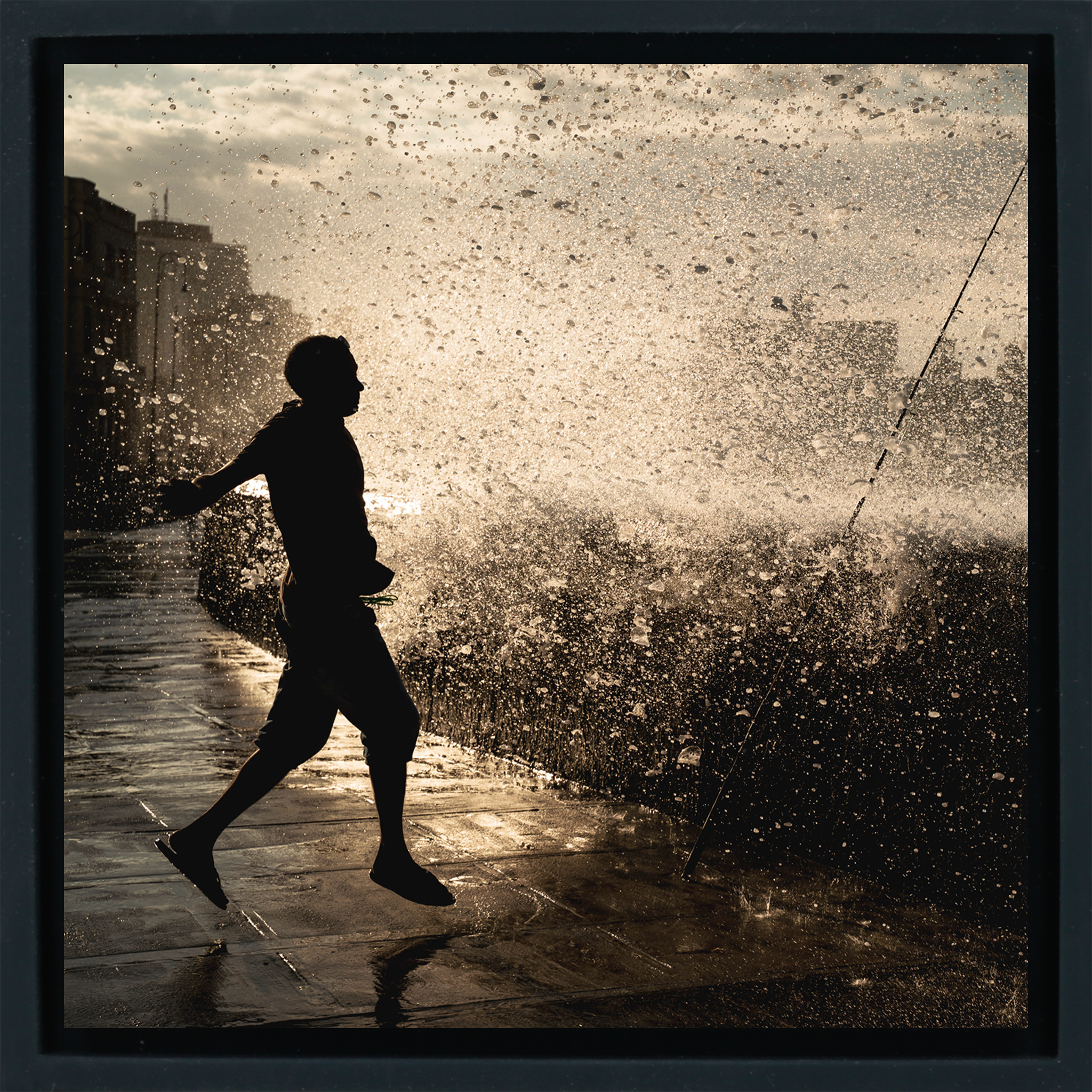 Malecon of Havana- Black Wrapp