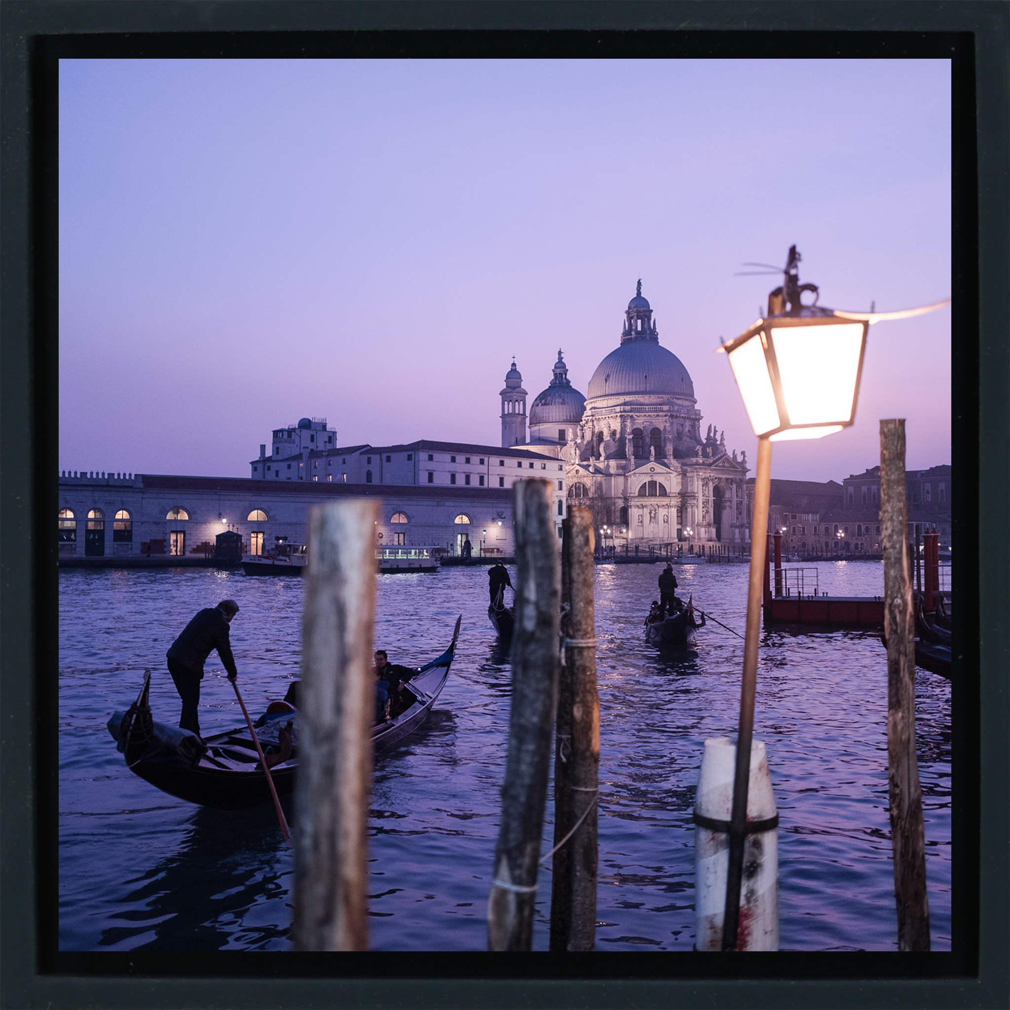 Blue Hour in Venice- Black Wrapp