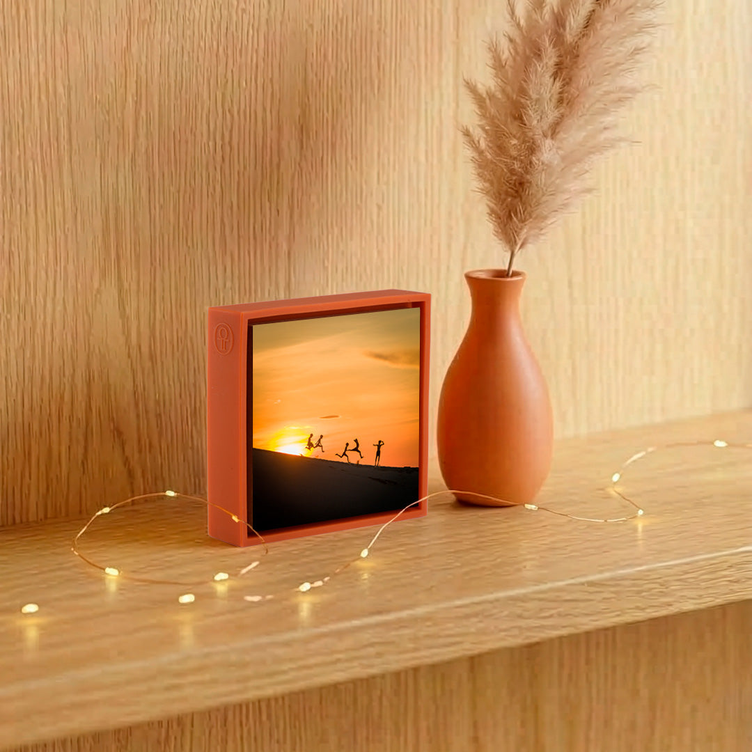 Cham Boys Running - Orange Wrapp