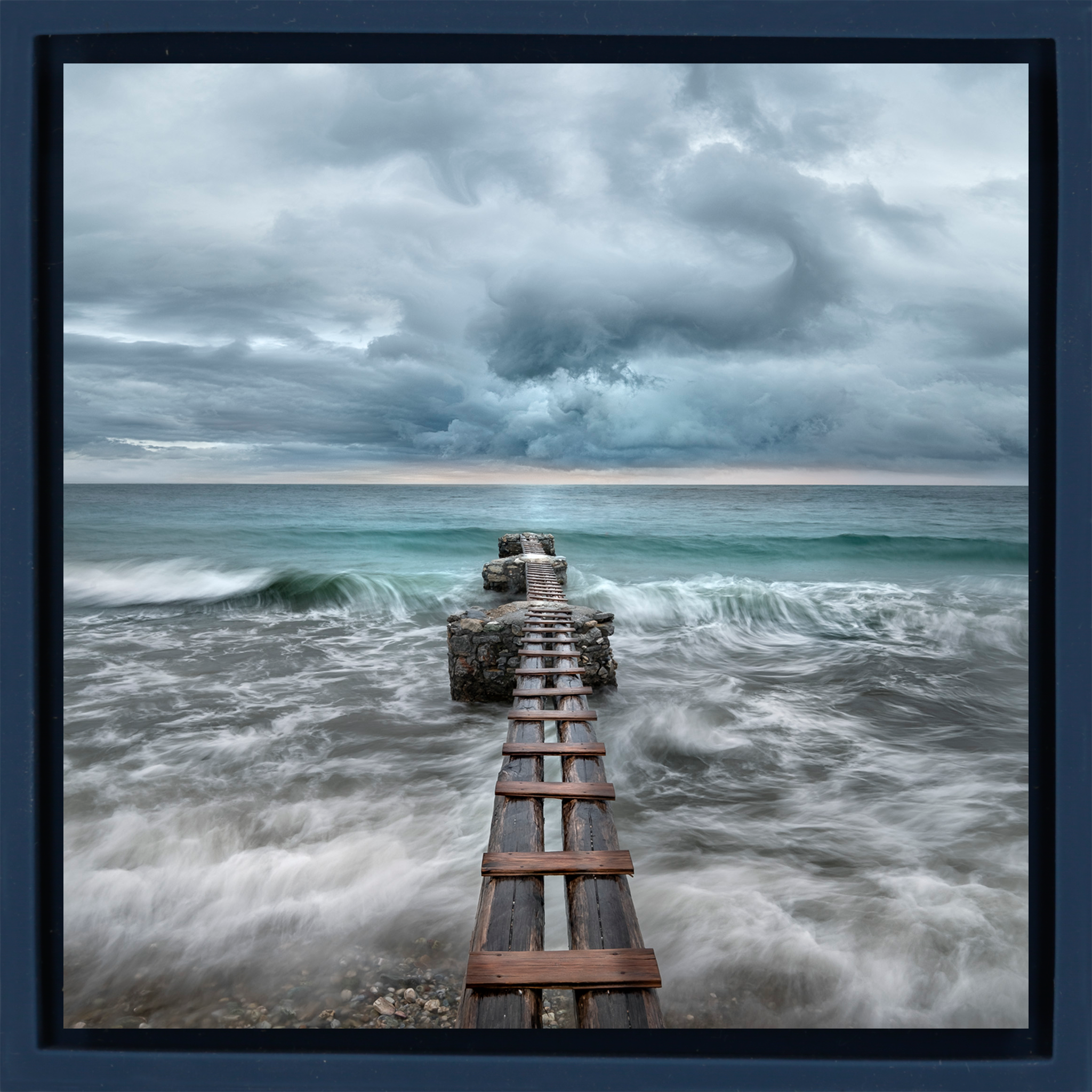 No Turning Back- Dark Blue Wrapp