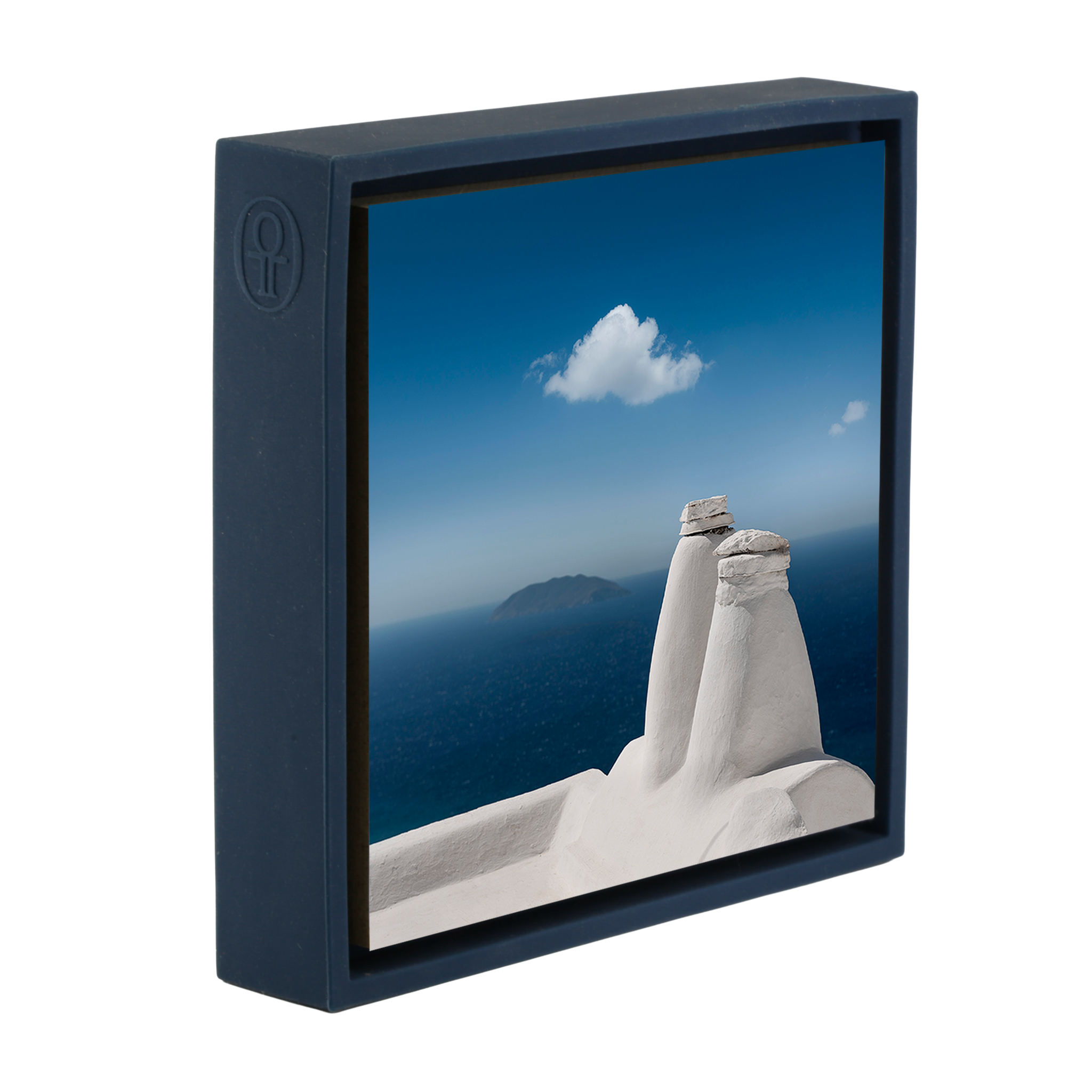 Anafi White Chimneys- Dark Blue Wrapp