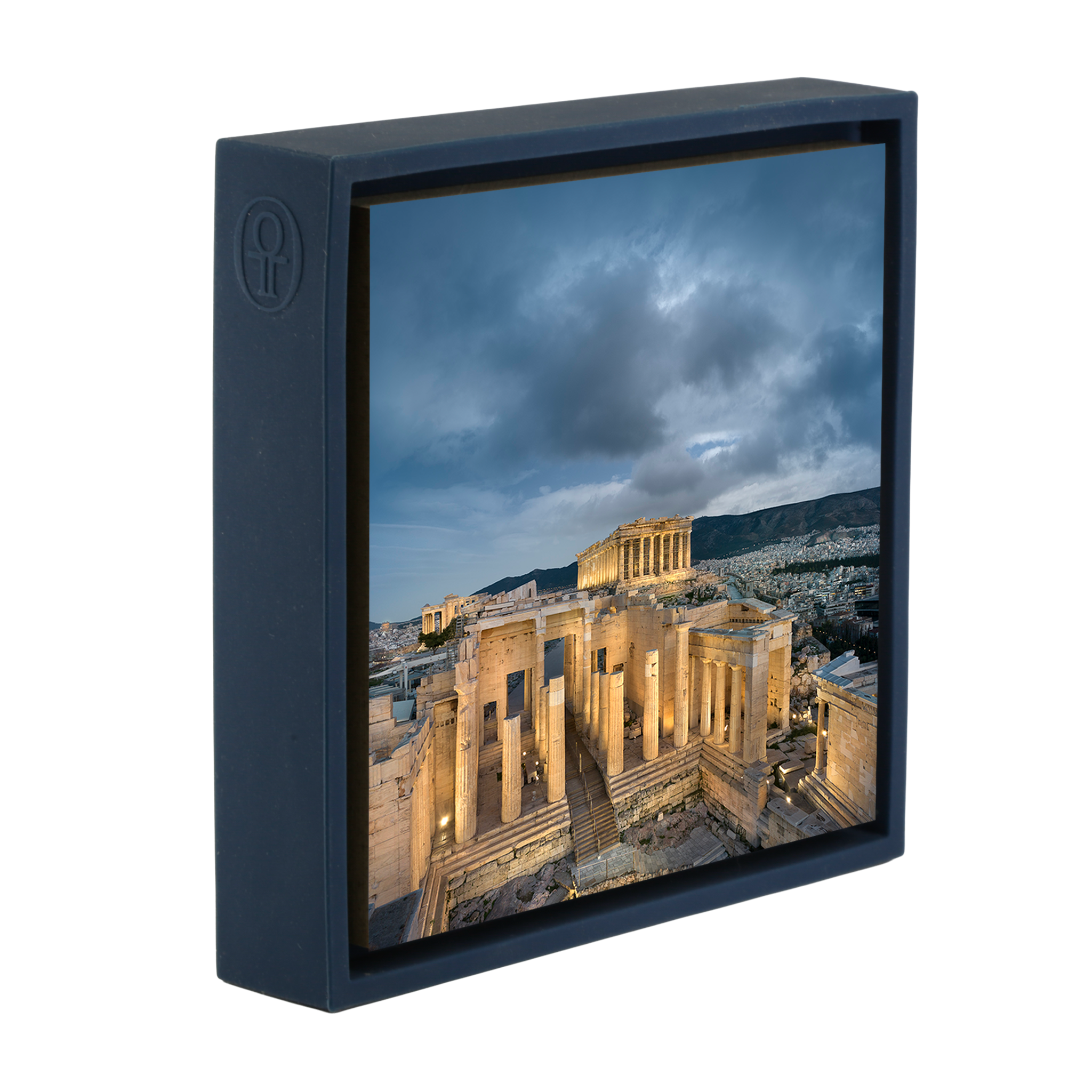Twilight over the Propylaea - Donkerblauwe Wrapp