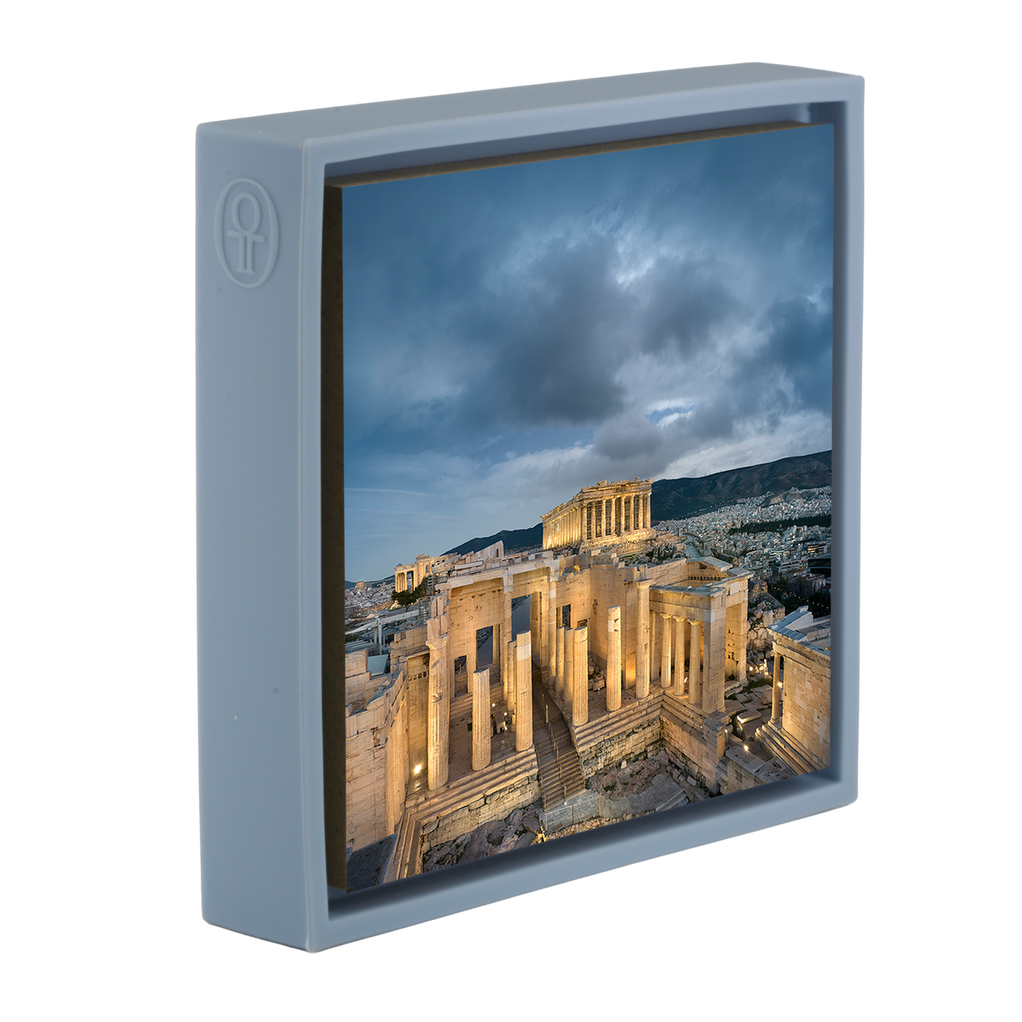 Twilight over the Propylaea - Lichtblauwe Wrapp