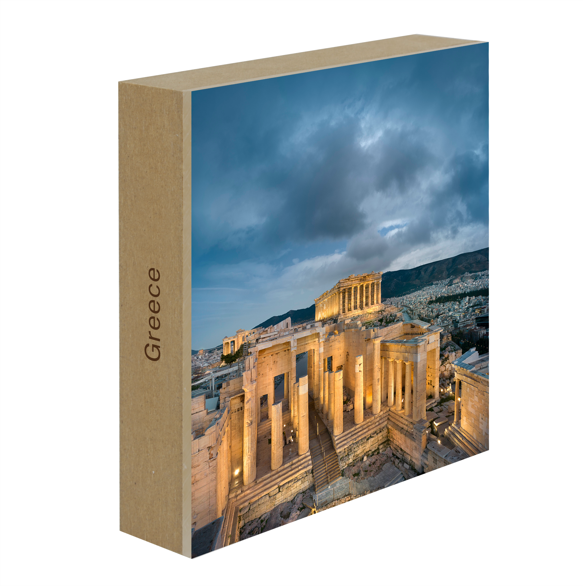 Twilight over the Propylaea- Collection: Greece