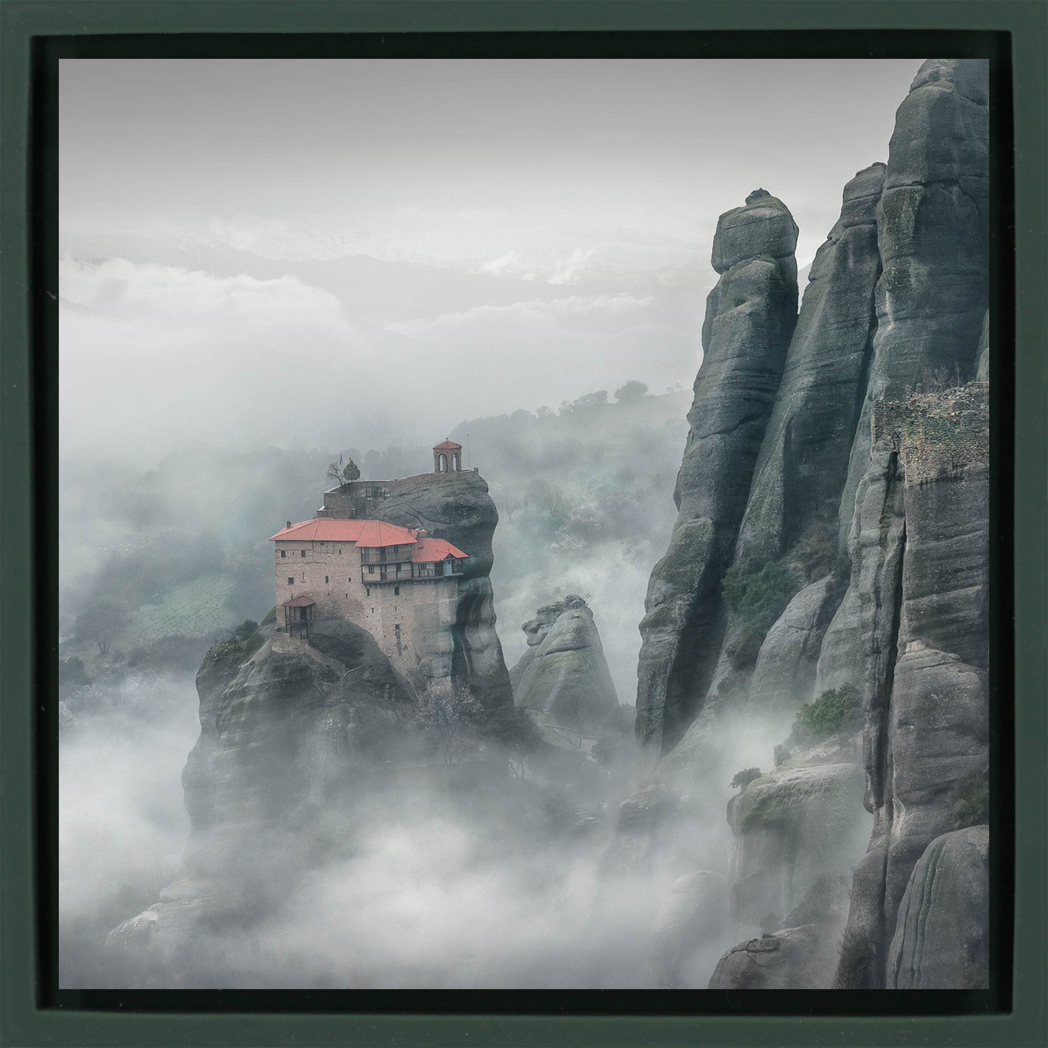 Stairway to Silence - Donkergroene Wrapp