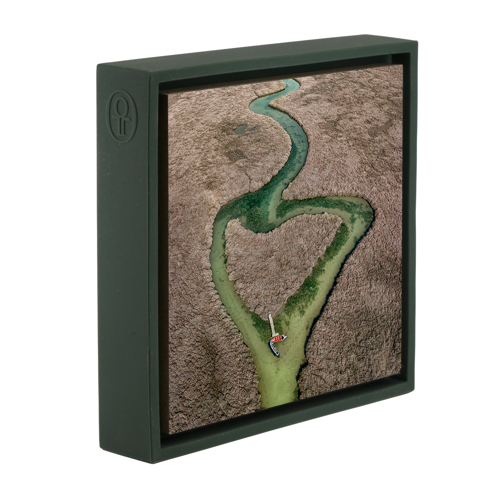 Heart of the Wetlands - Donkergroene Wrapp