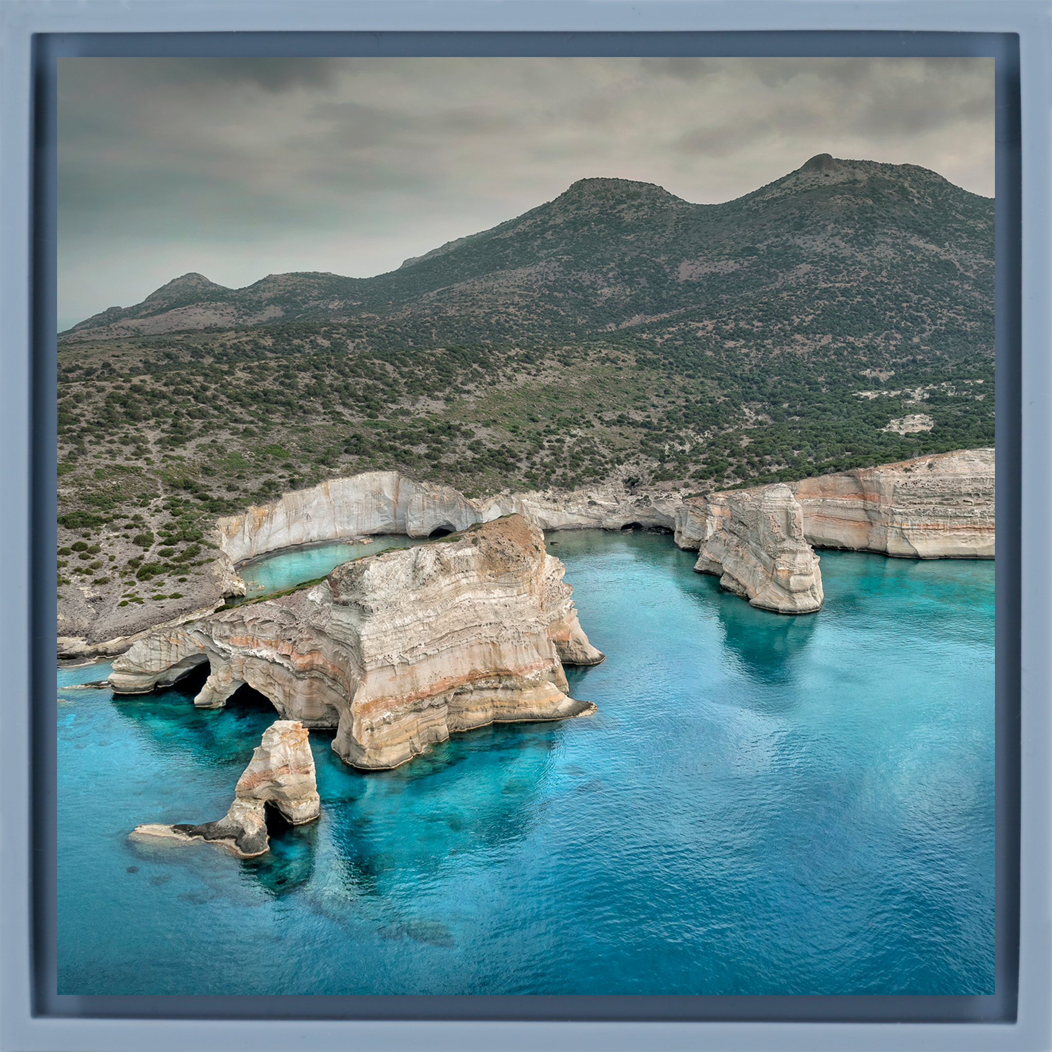 Kleftiko Caves- Light Blue Wrapp