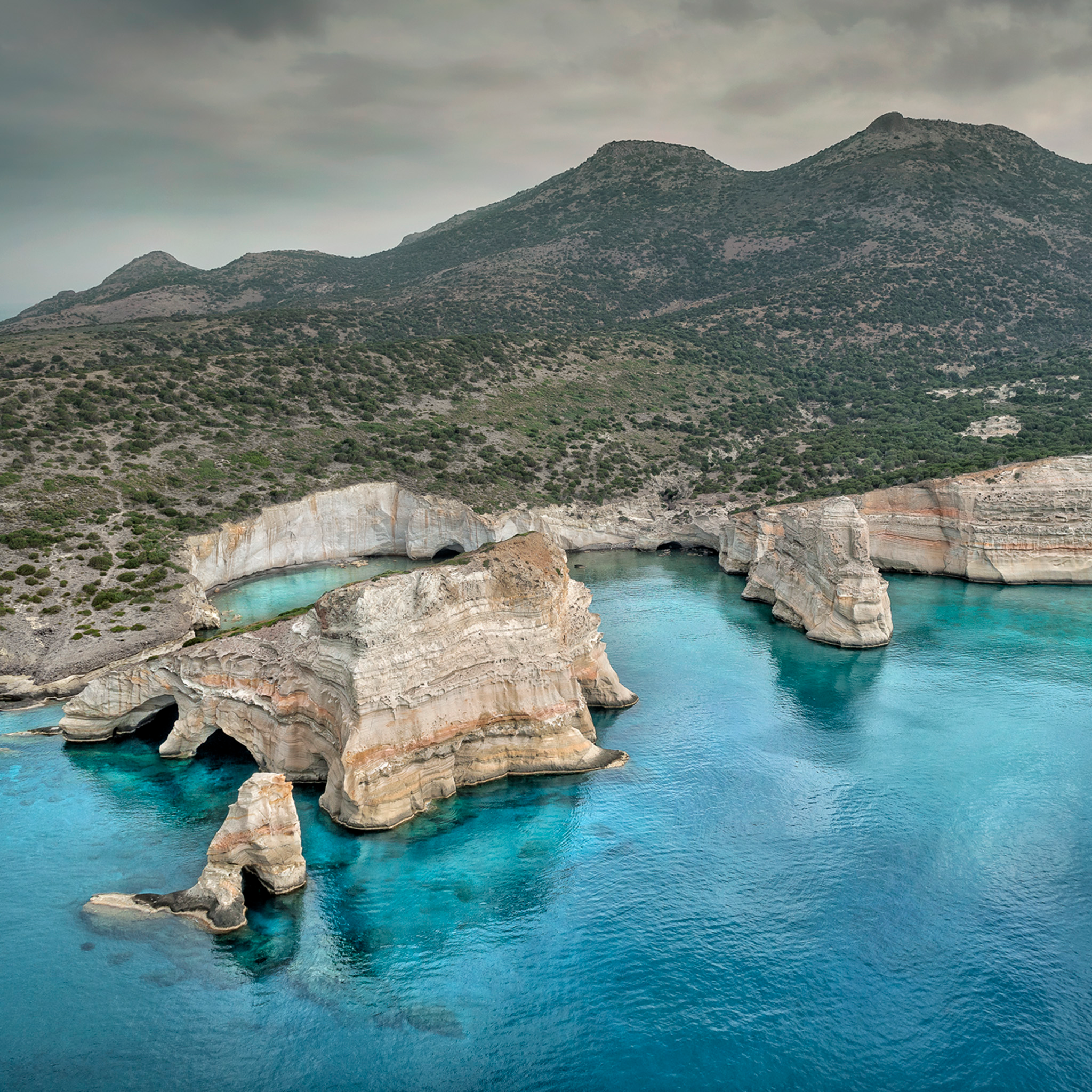 Kleftiko Caves- Collection: Greece