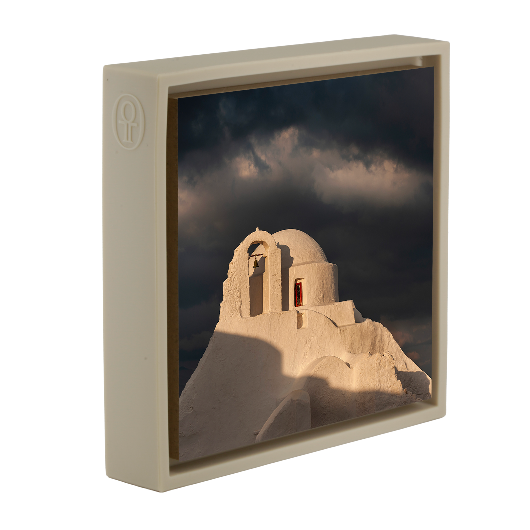 Storm over Paraportiani - Zandkleurige Wrapp