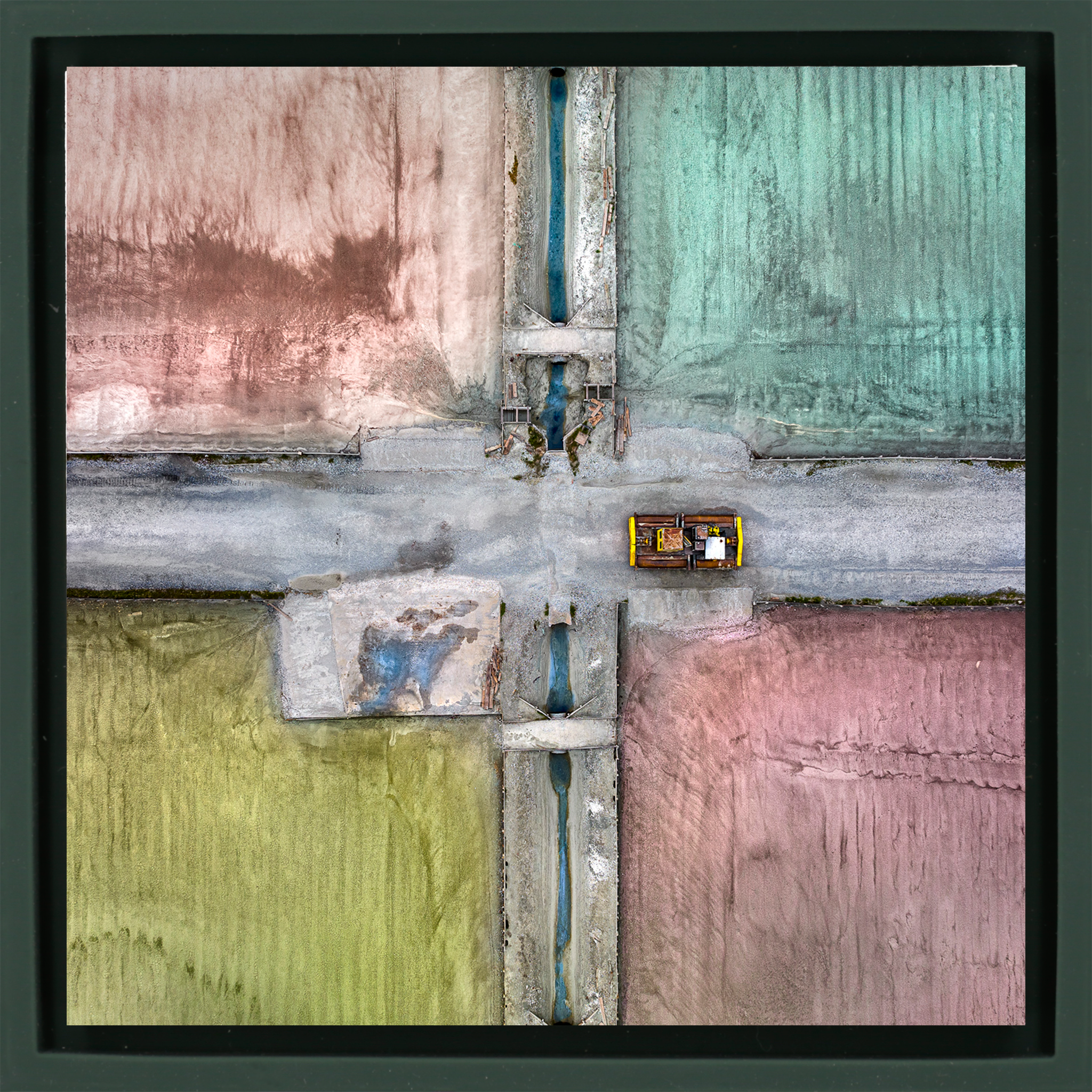 The Salt Junction - Donkergroene Wrapp