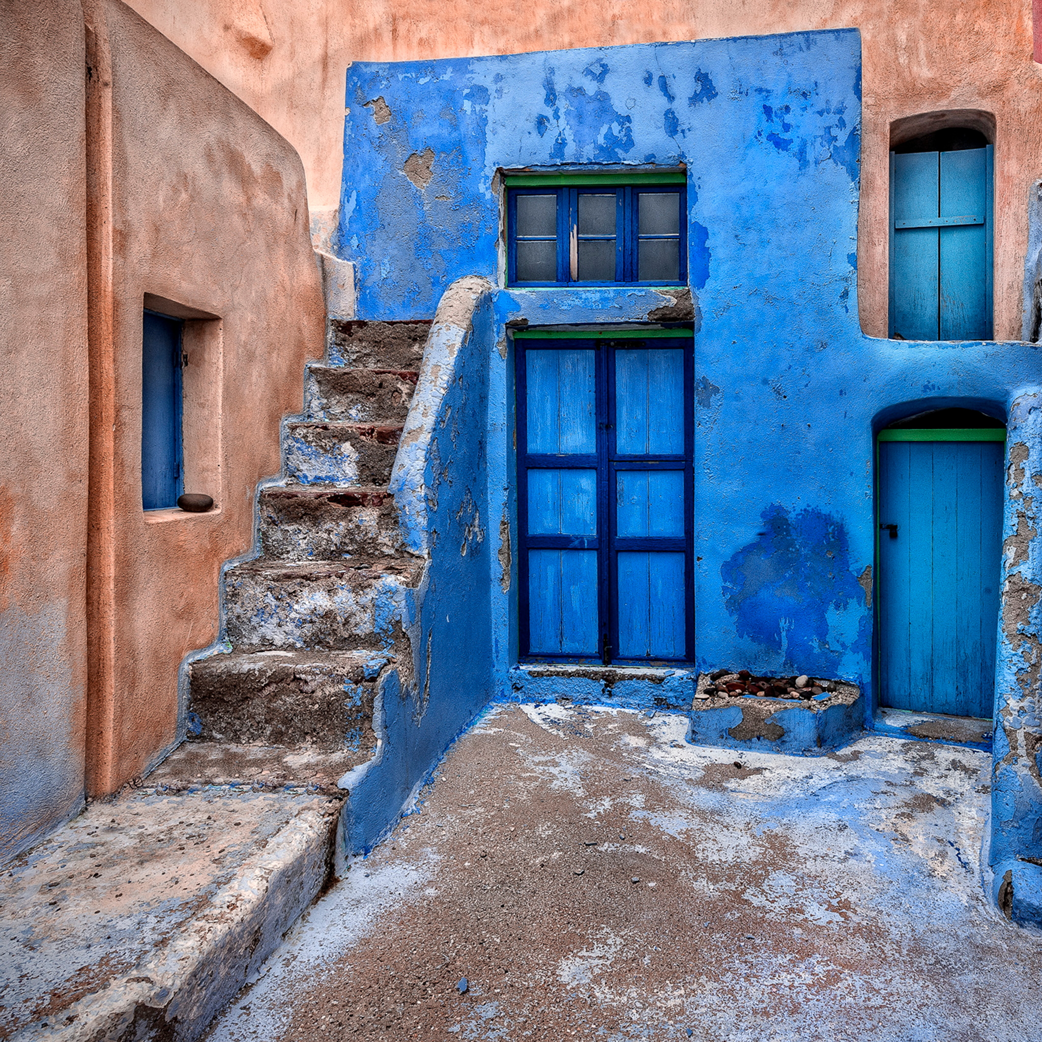 The Indigo Courtyard- Collection: Greece