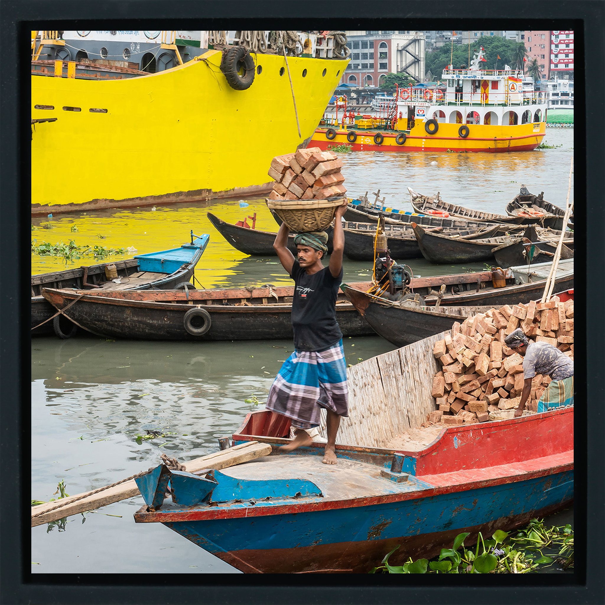 Pierres de transport - Emballage noir