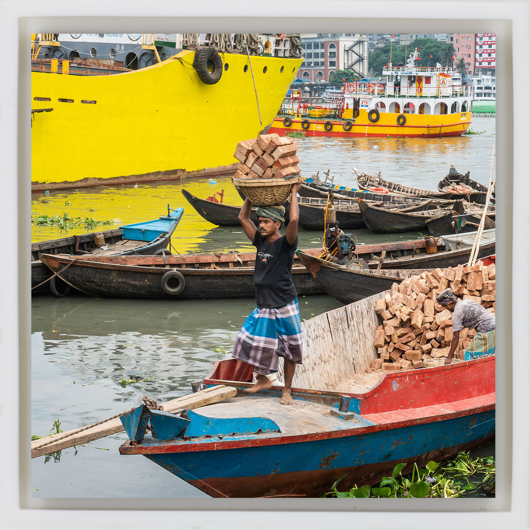 Pierres de transport - Emballage blanc