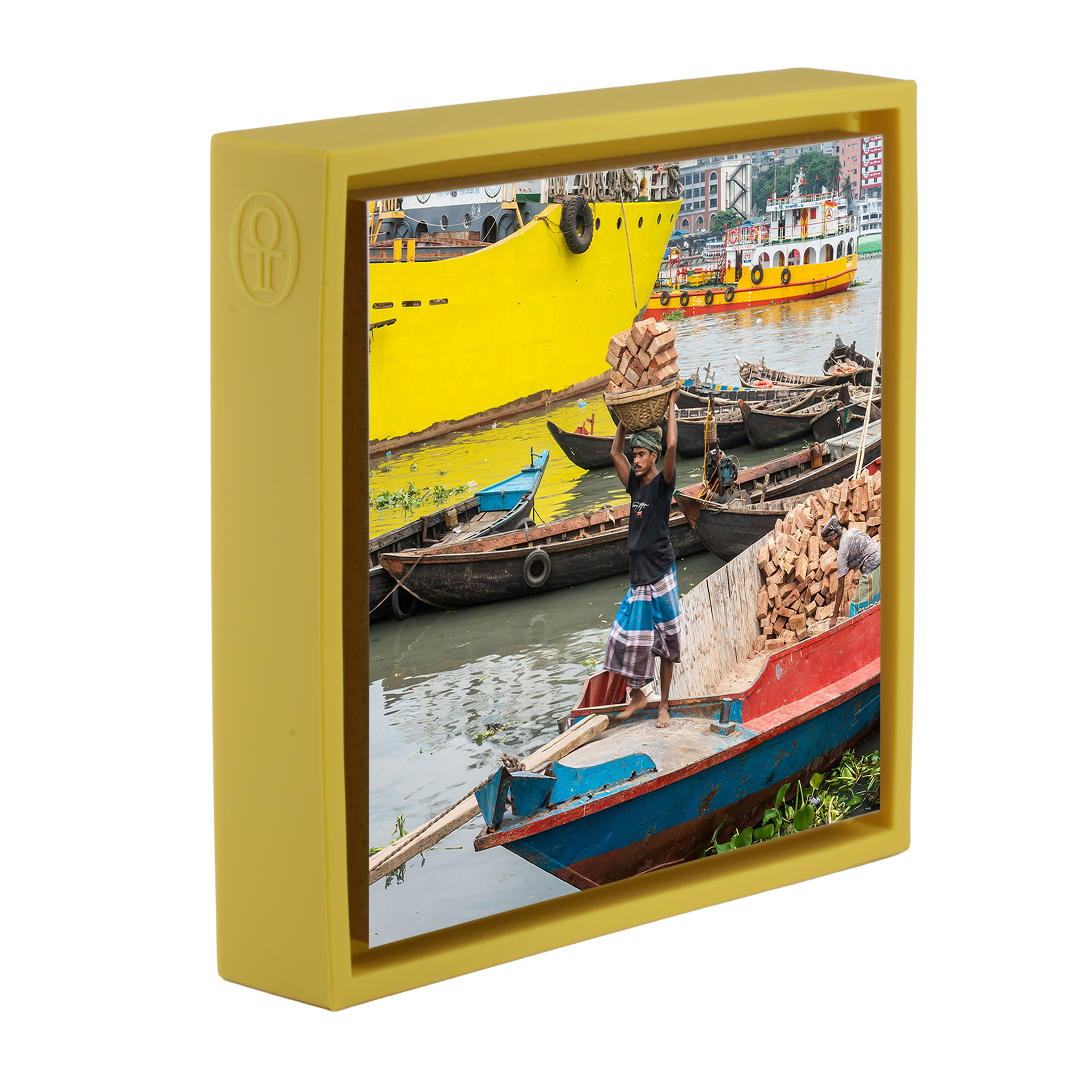 Pierres de transport - Emballage jaune