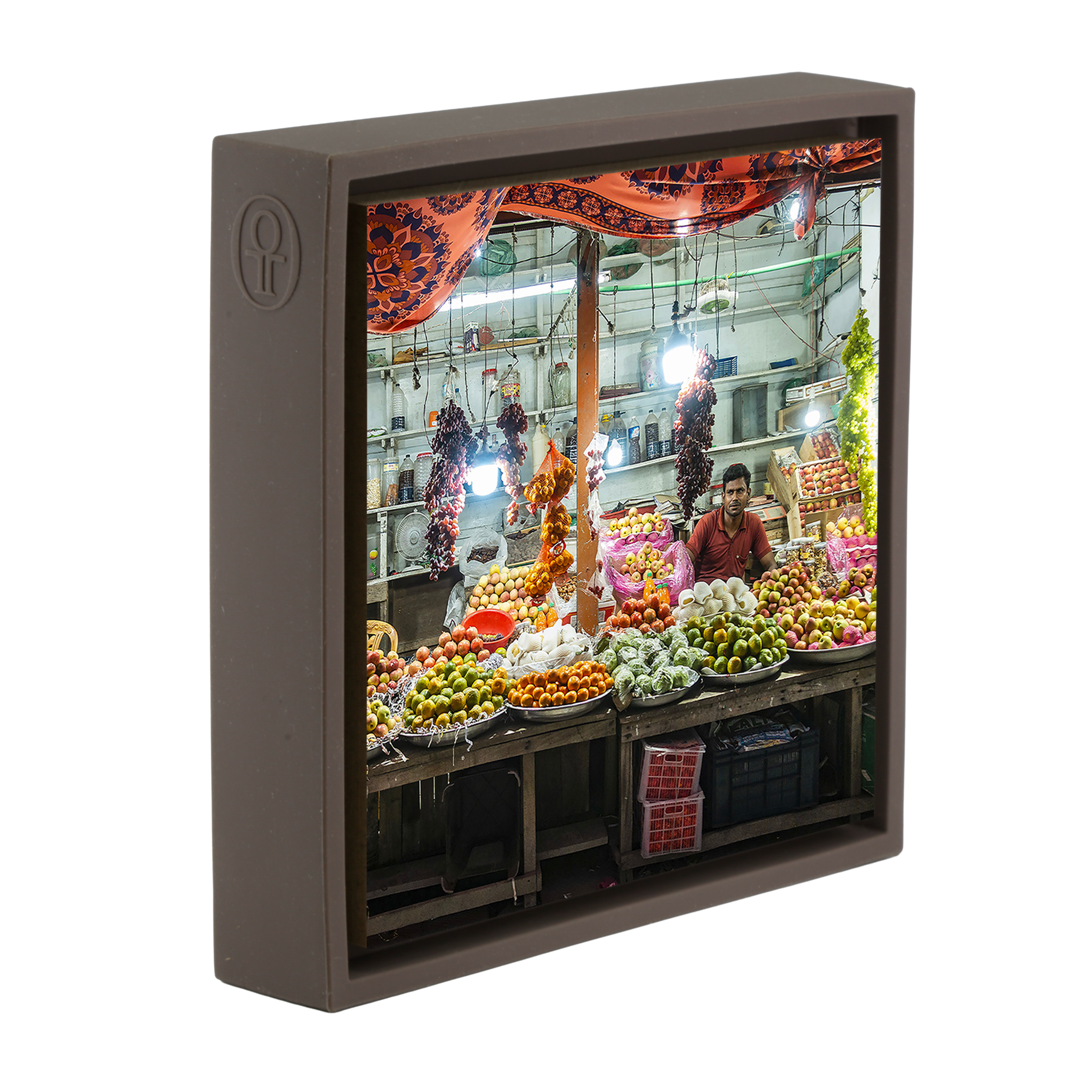 Colours of the Market- Brown Wrapp