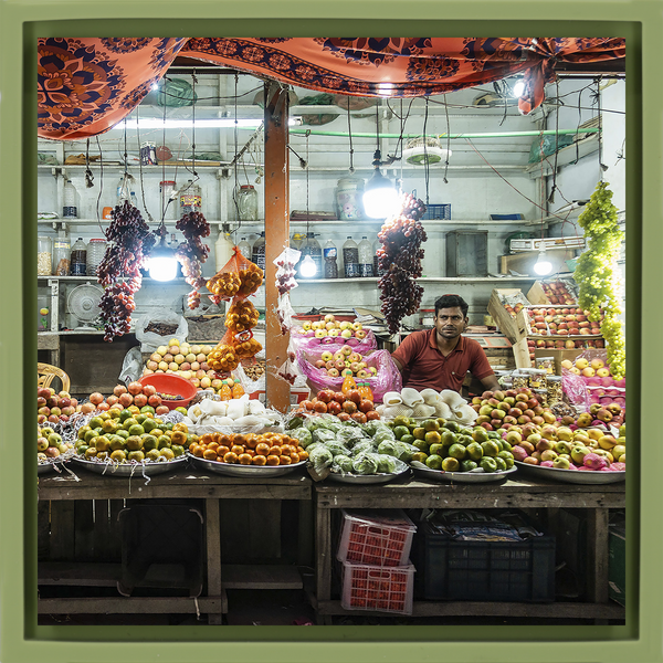 Colours of the Market - Light Green Wrapp