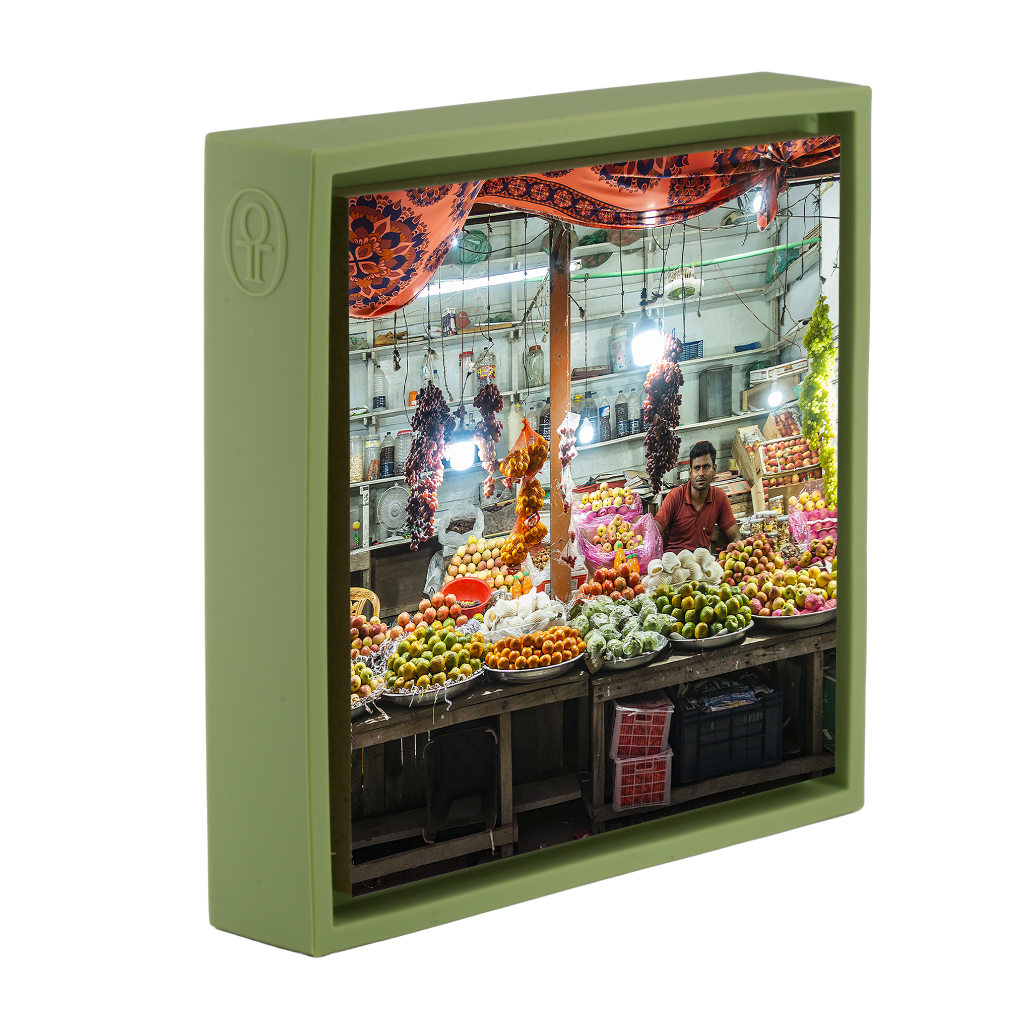 Colours of the Market- Light Green Wrapp